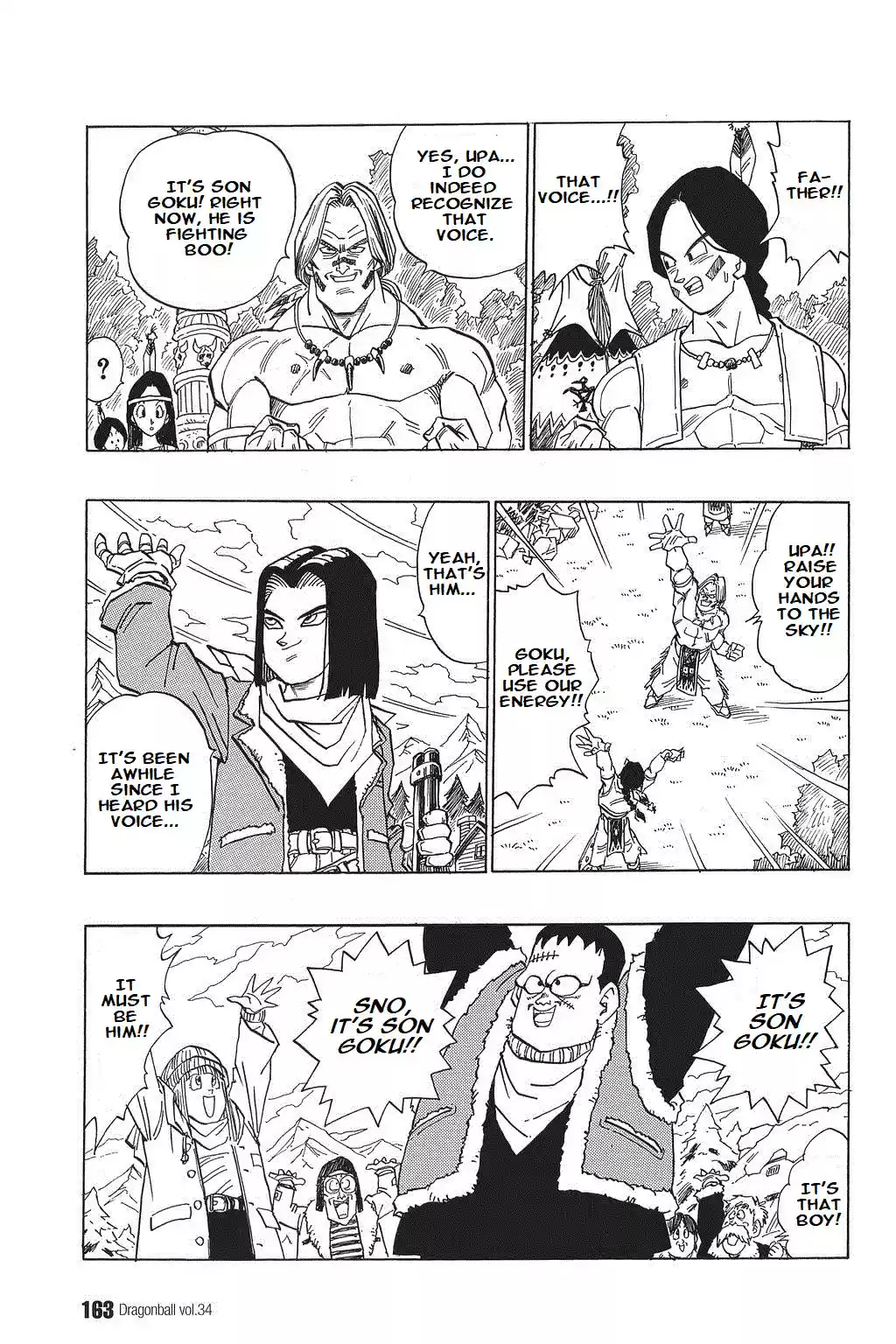 Dragon Ball Vol. 42 Ch. 515 Energy Won’t Gather for the Genki Dama