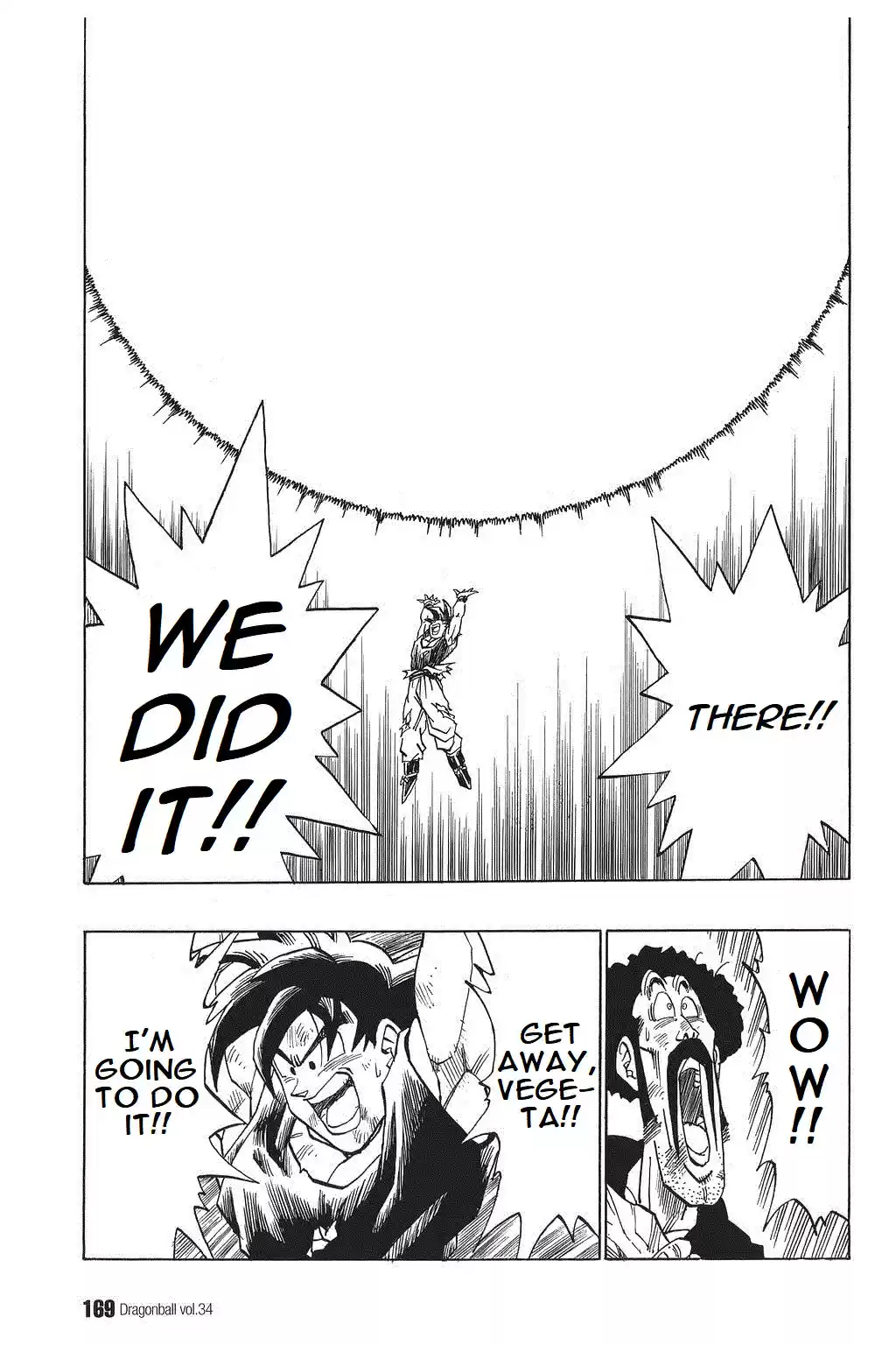 Dragon Ball Vol. 42 Ch. 515 Energy Won’t Gather for the Genki Dama