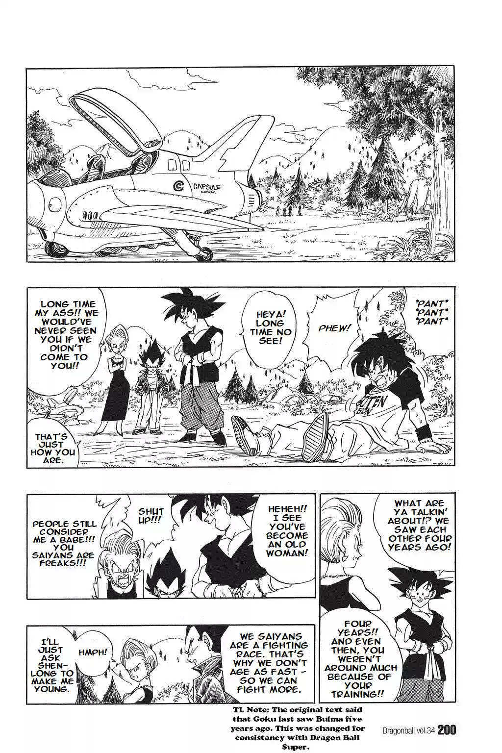 Dragon Ball Vol. 42 Ch. 518 And So, After 10 Years