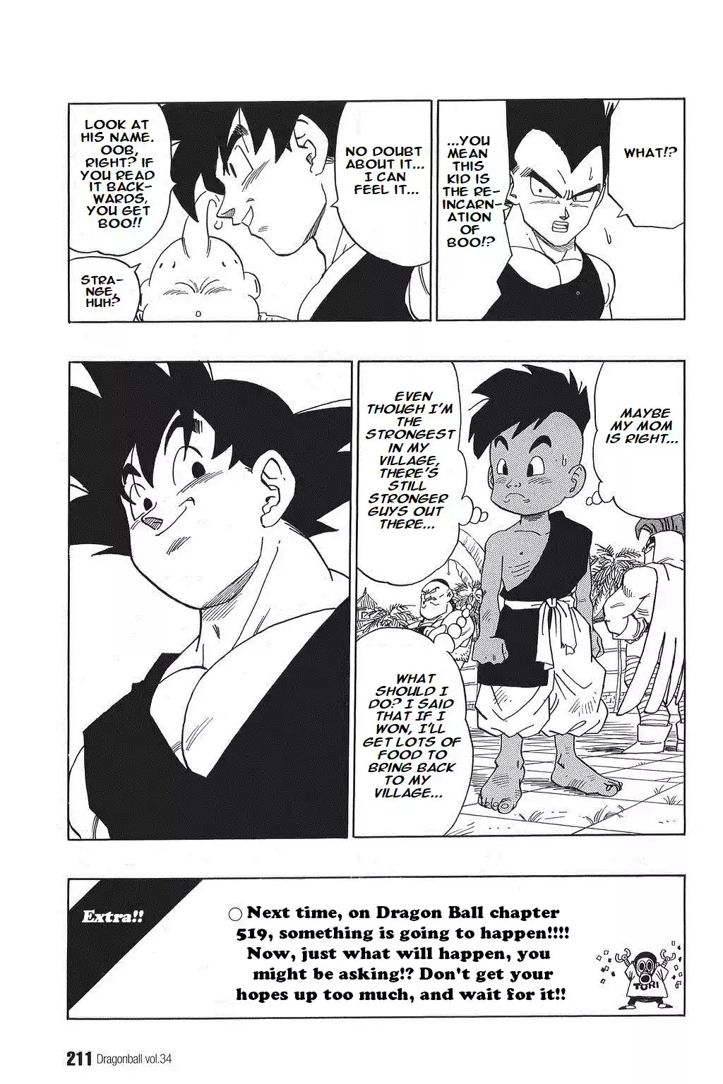 Dragon Ball Vol. 42 Ch. 518 And So, After 10 Years