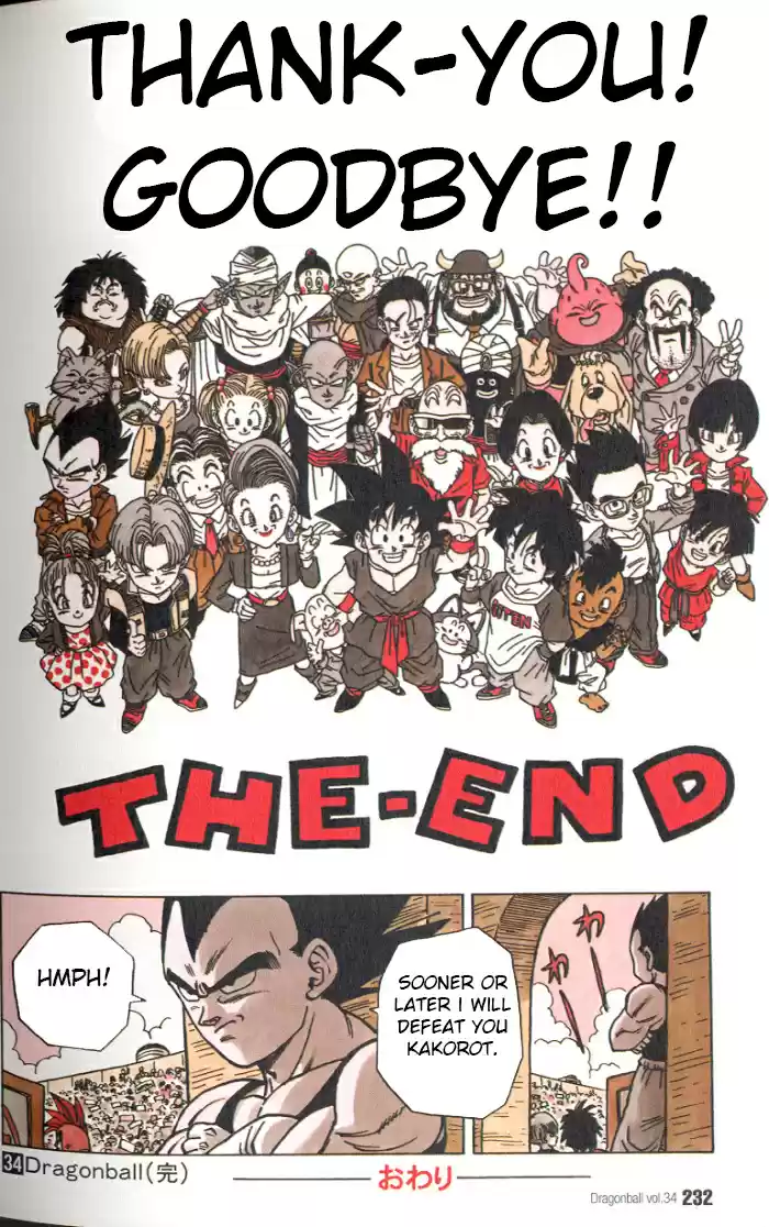 Dragon Ball Vol. 42 Ch. 520.5 Kanzenban Ending