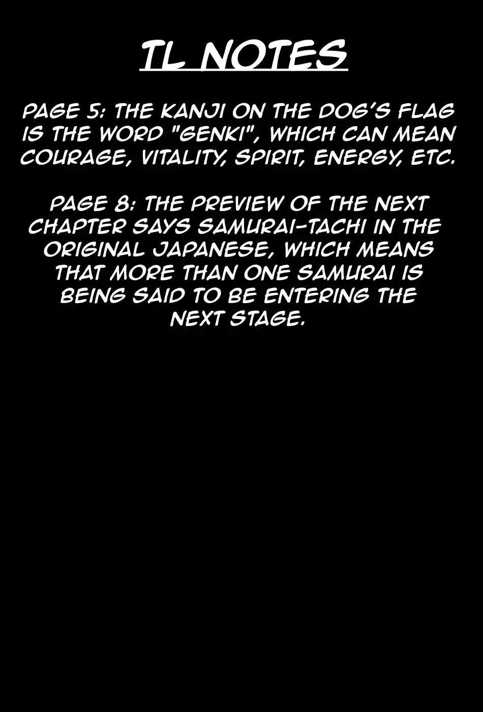 Drifters Ch. 76 After, In the Dark