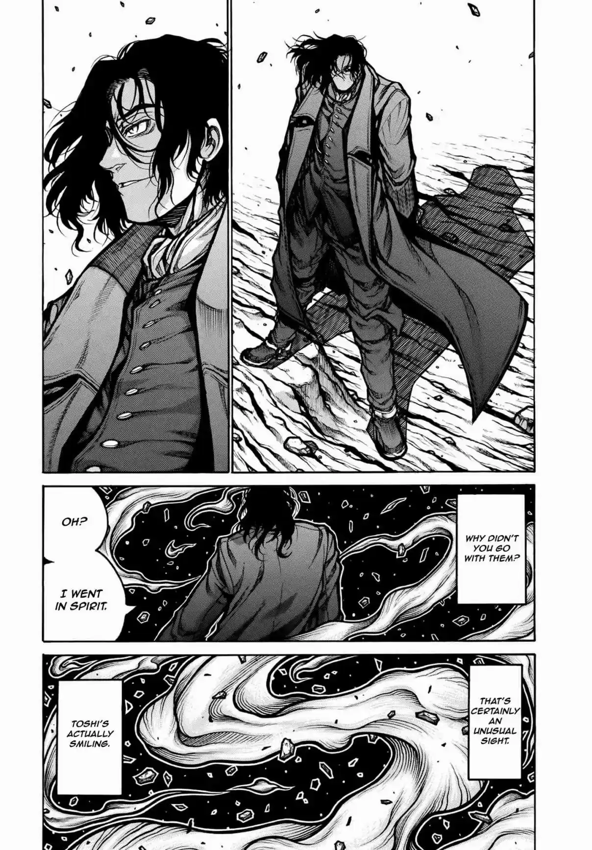 Drifters Ch. 77 Running Solo Song