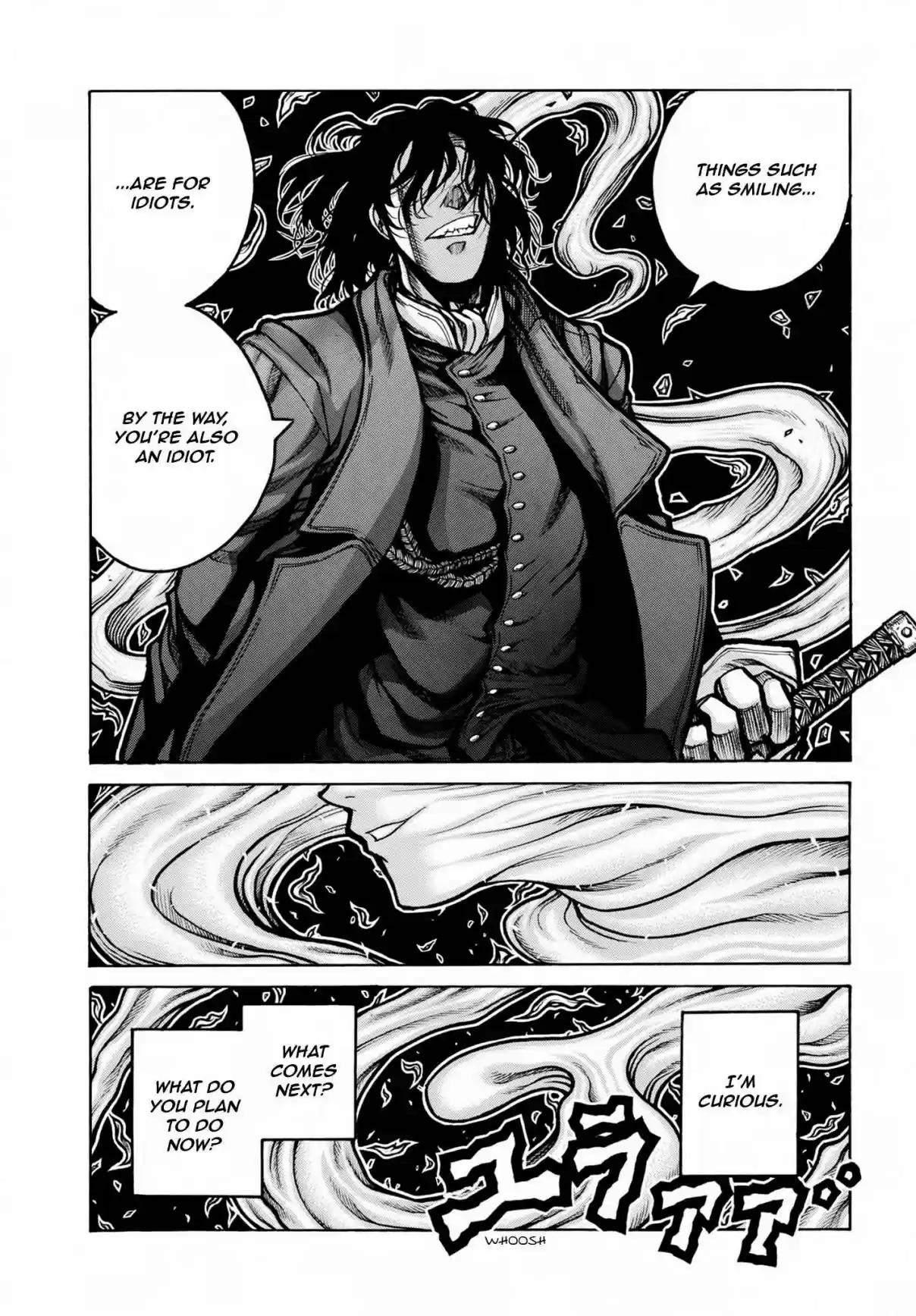 Drifters Ch. 77 Running Solo Song