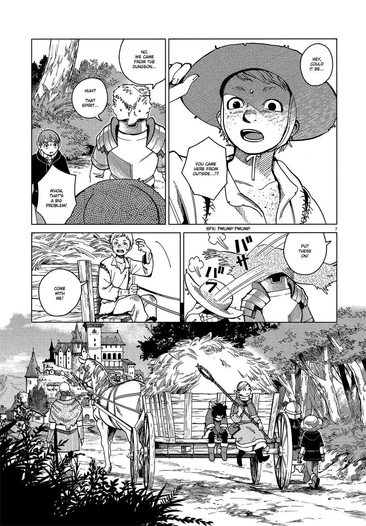 Dungeon Meshi Ch. 46 Golden Land