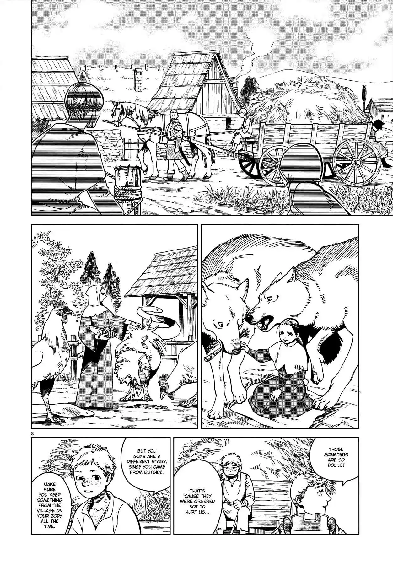 Dungeon Meshi Ch. 46 Golden Land