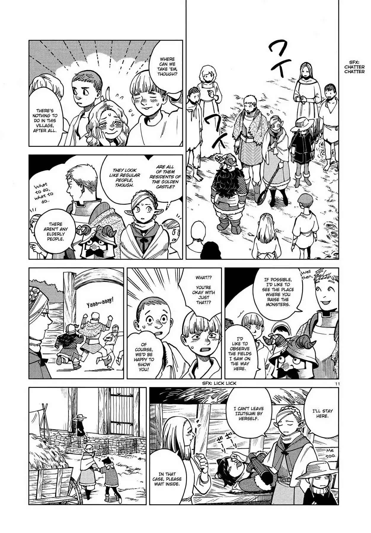 Dungeon Meshi Ch. 46 Golden Land