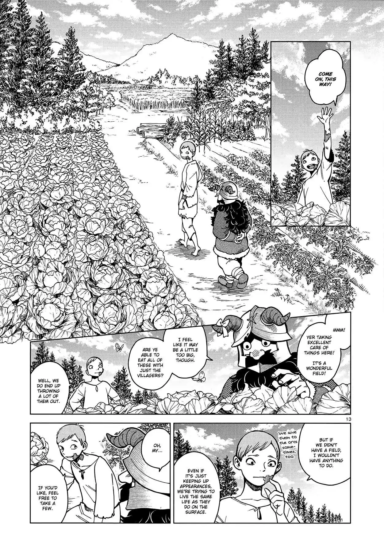 Dungeon Meshi Ch. 46 Golden Land