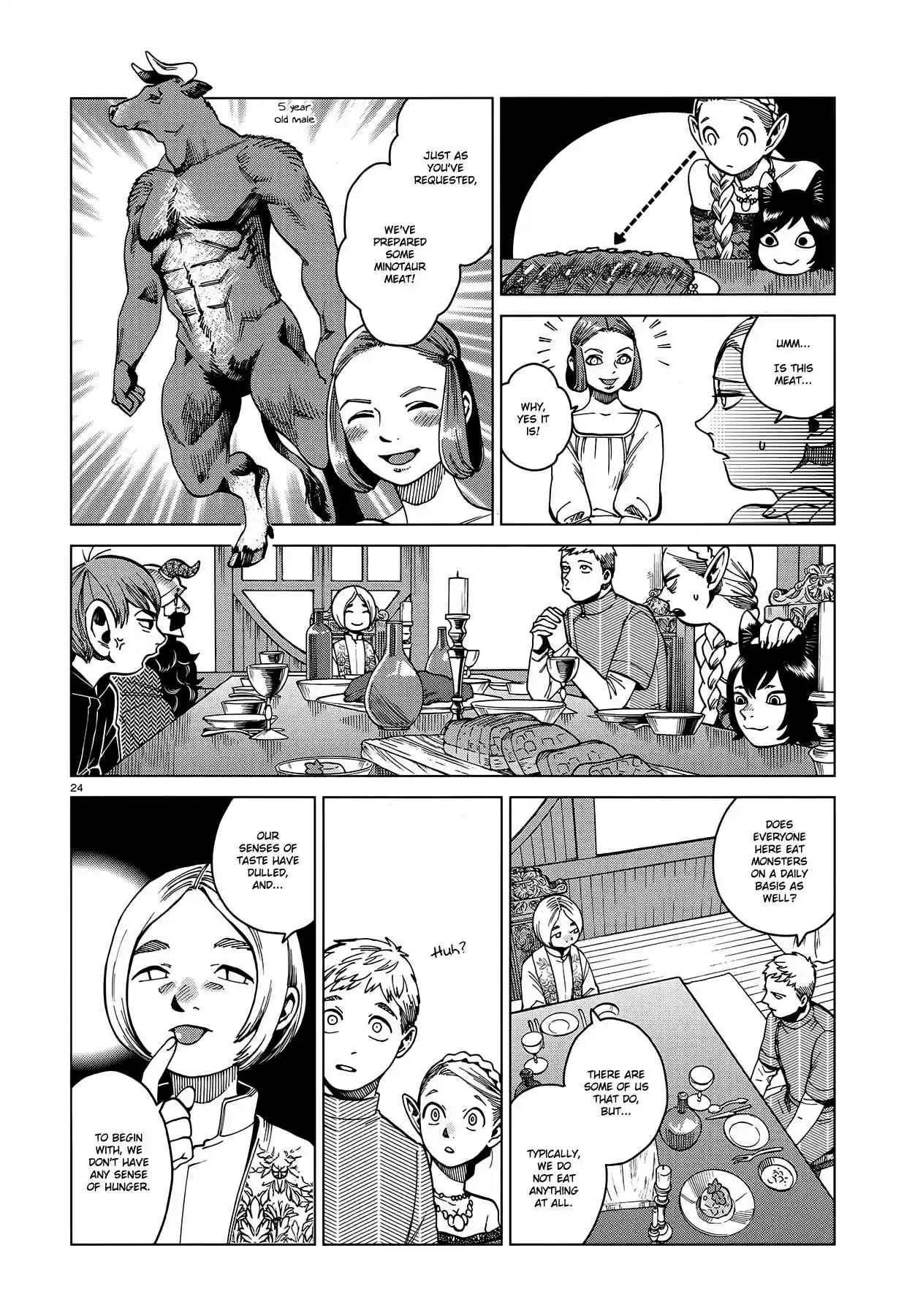 Dungeon Meshi Ch. 46 Golden Land