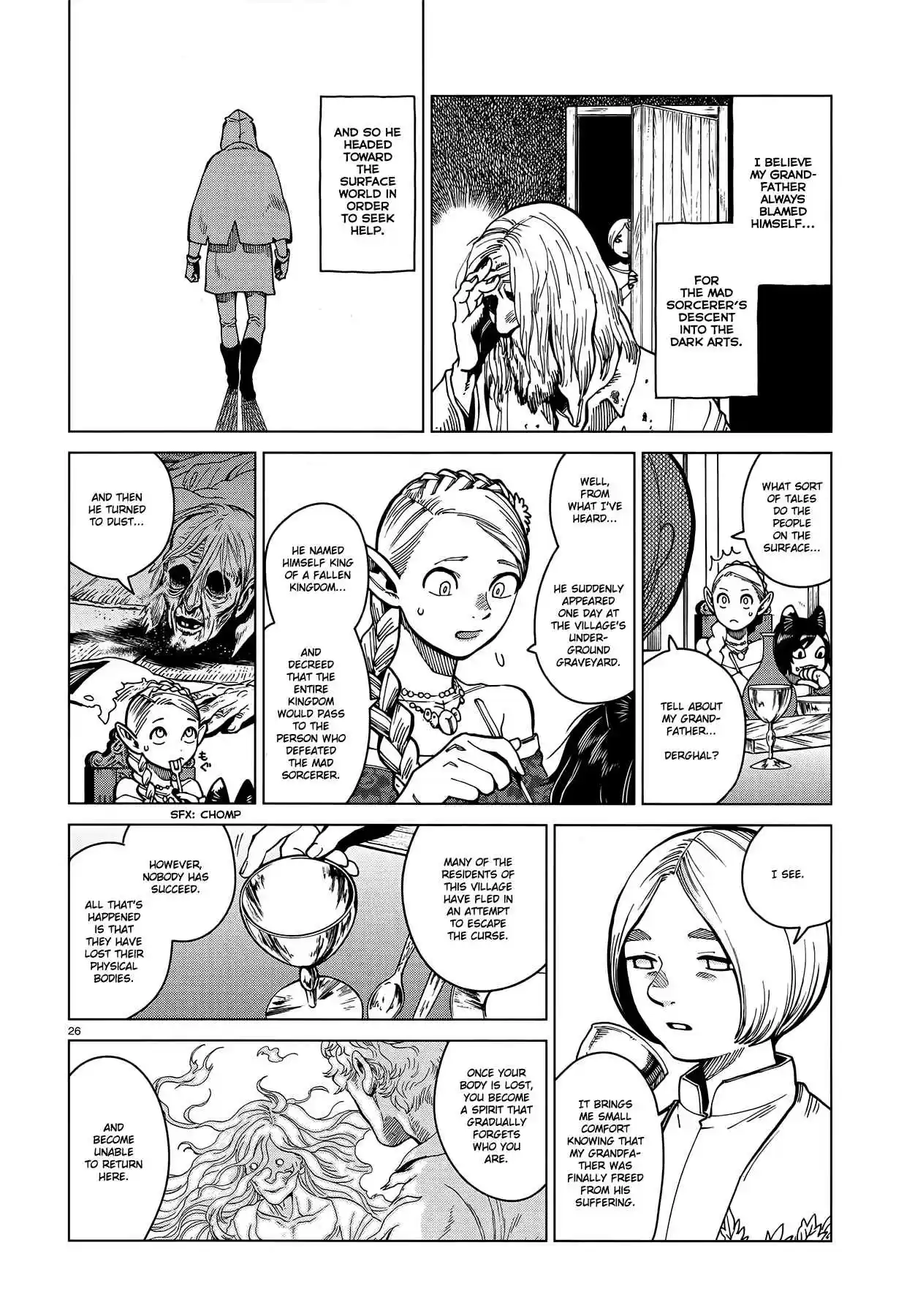 Dungeon Meshi Ch. 46 Golden Land