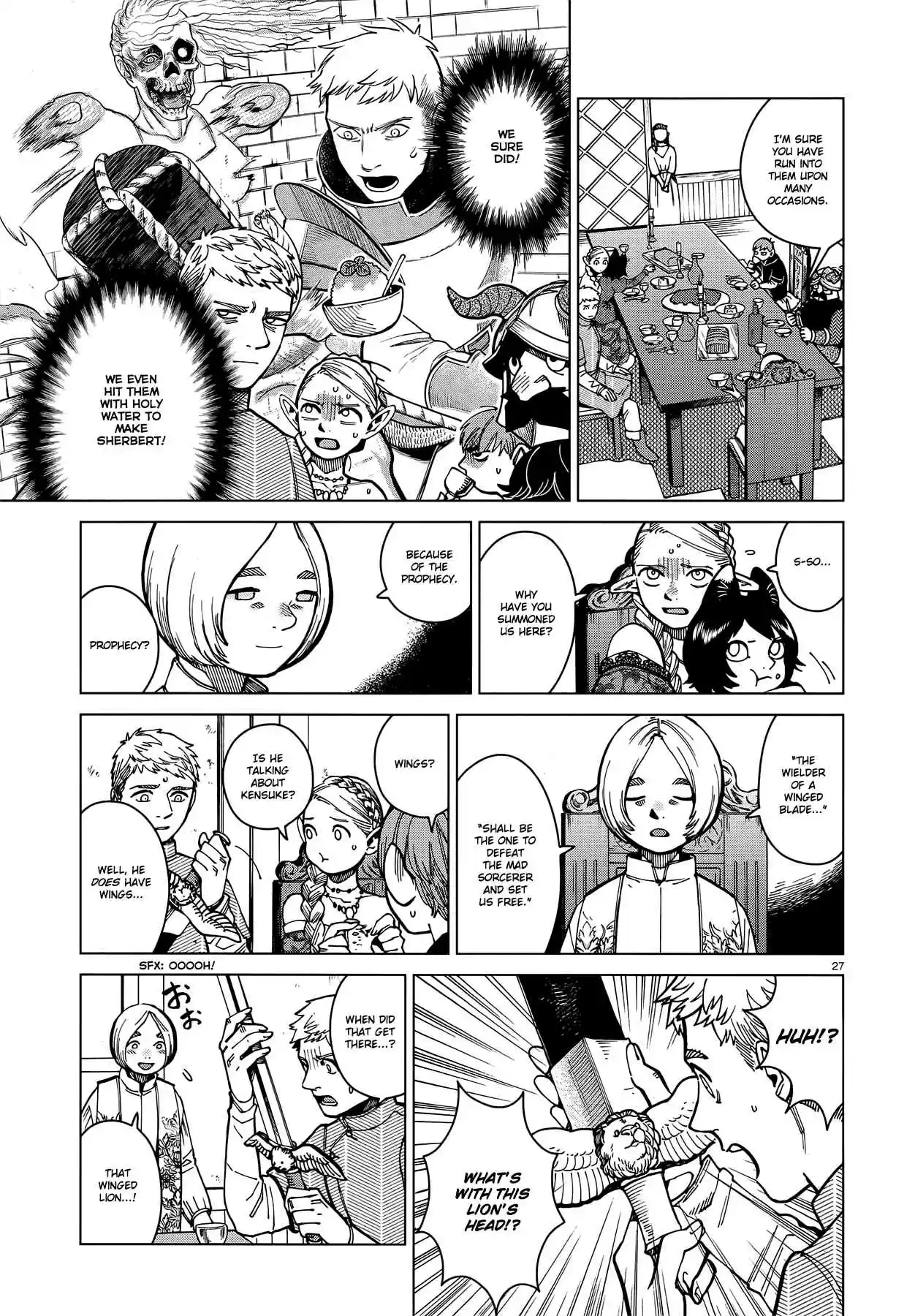 Dungeon Meshi Ch. 46 Golden Land