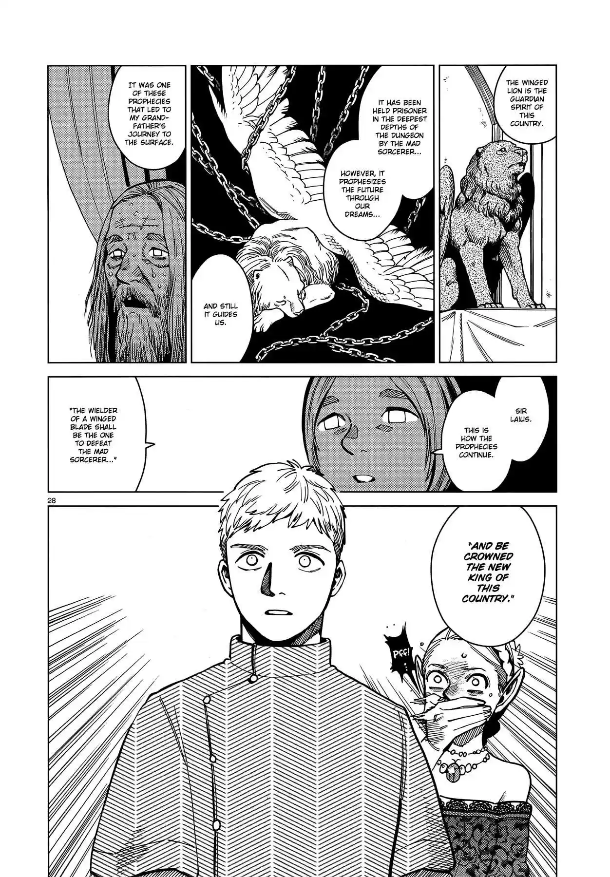 Dungeon Meshi Ch. 46 Golden Land