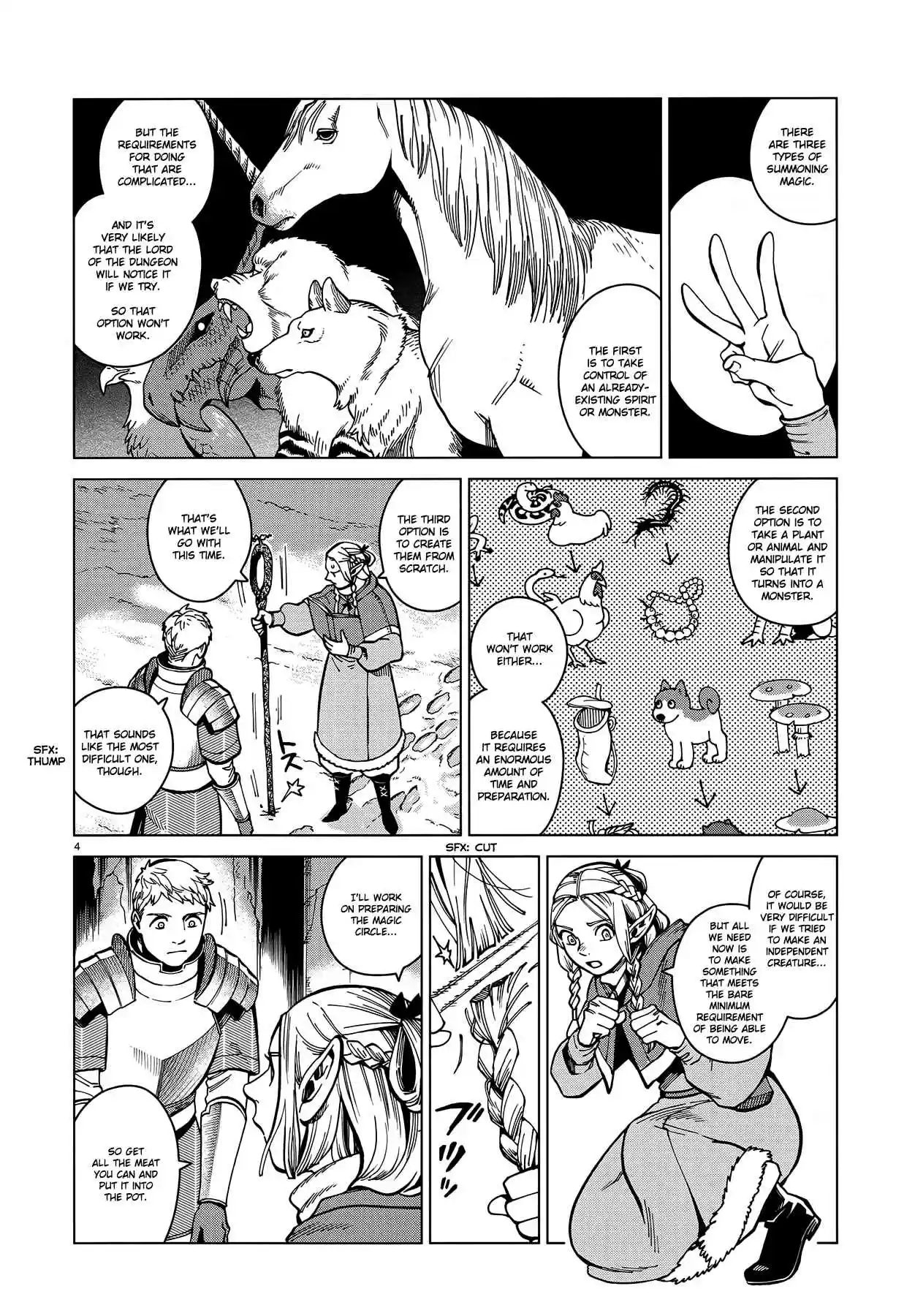 Dungeon Meshi Ch. 48 Familiar