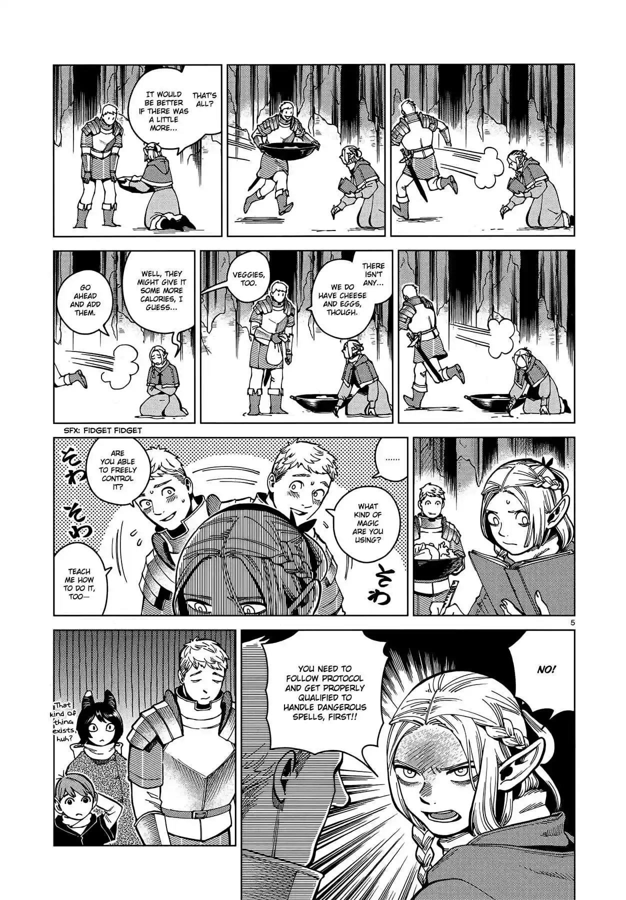 Dungeon Meshi Ch. 48 Familiar
