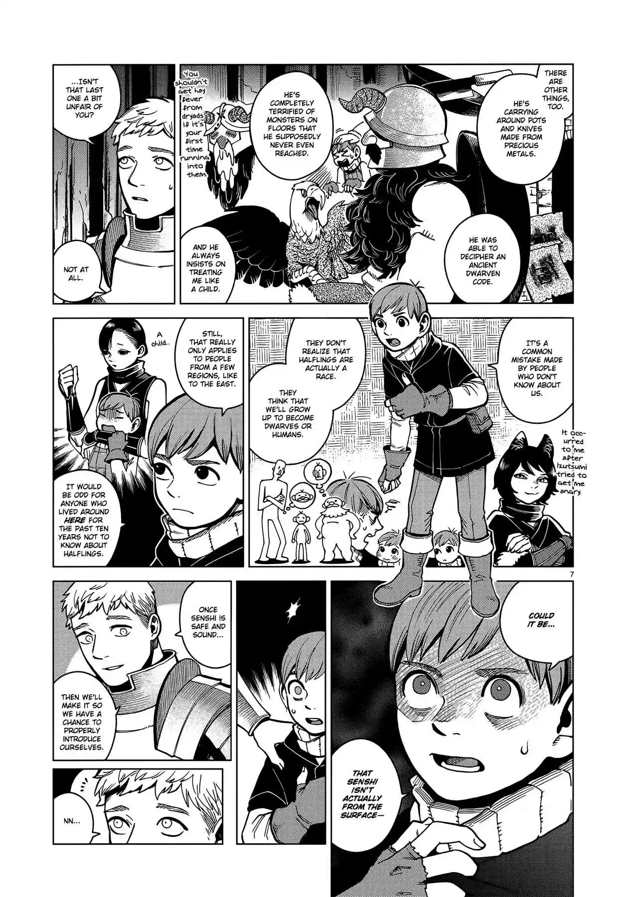 Dungeon Meshi Ch. 48 Familiar