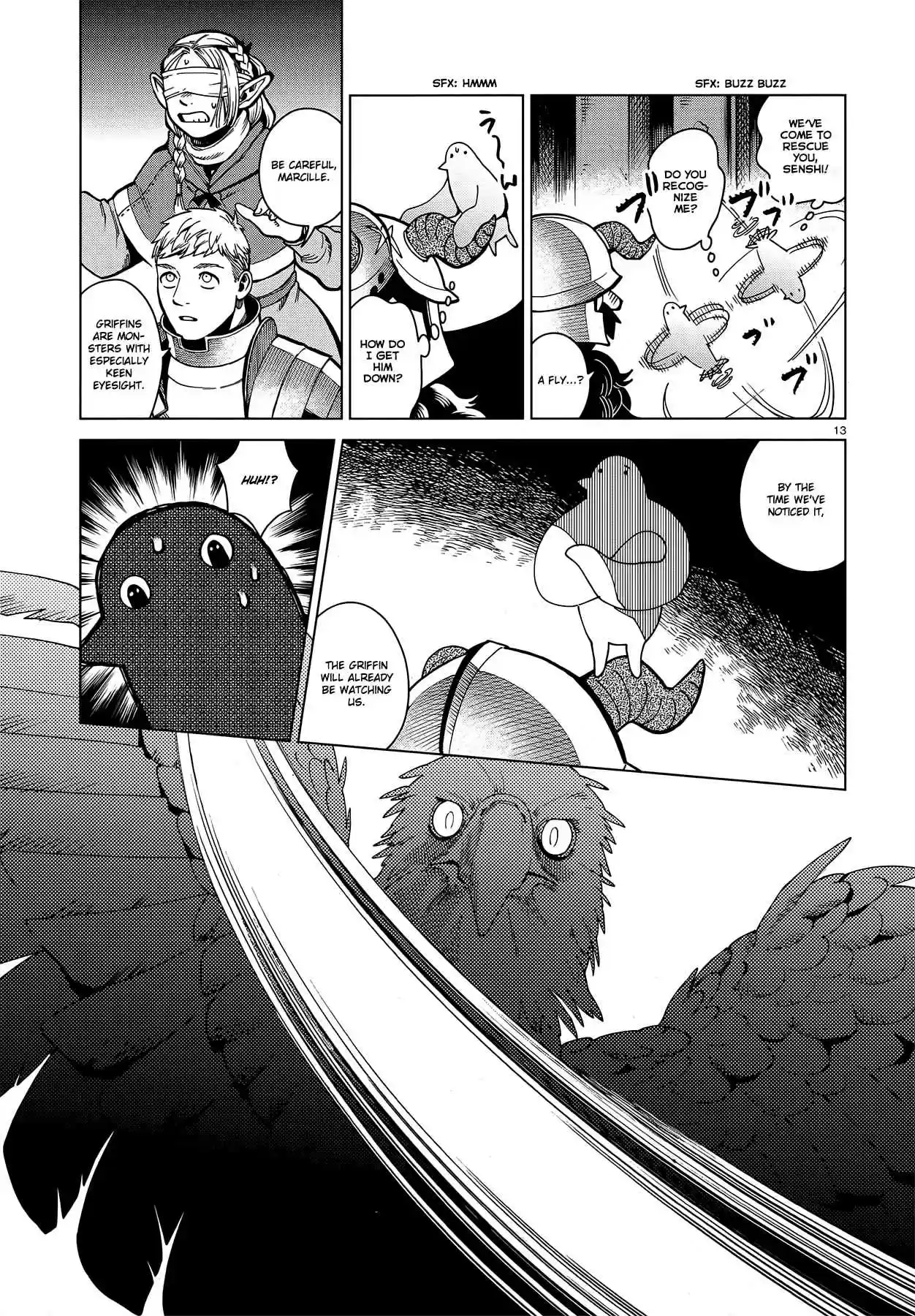 Dungeon Meshi Ch. 48 Familiar