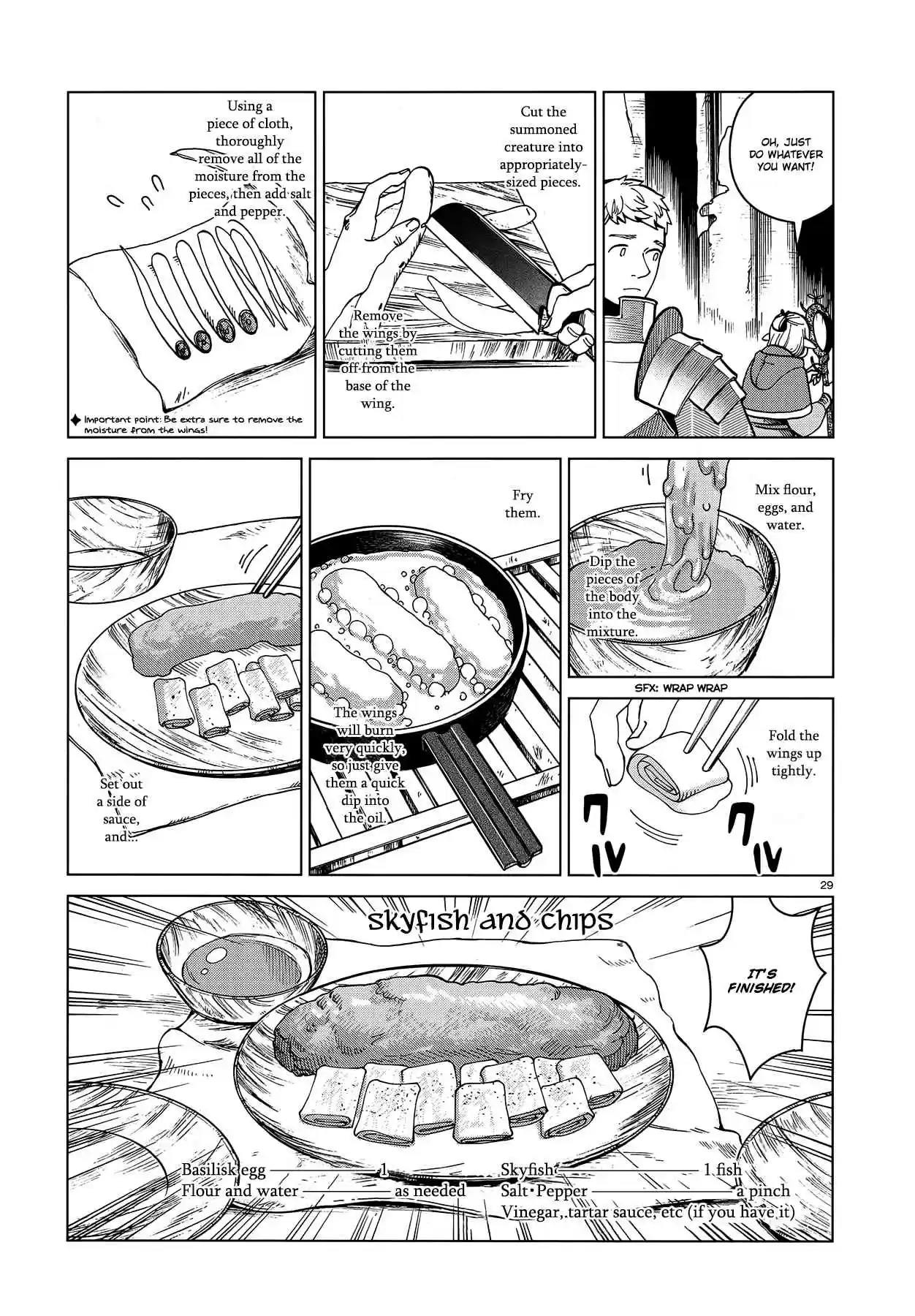 Dungeon Meshi Ch. 48 Familiar