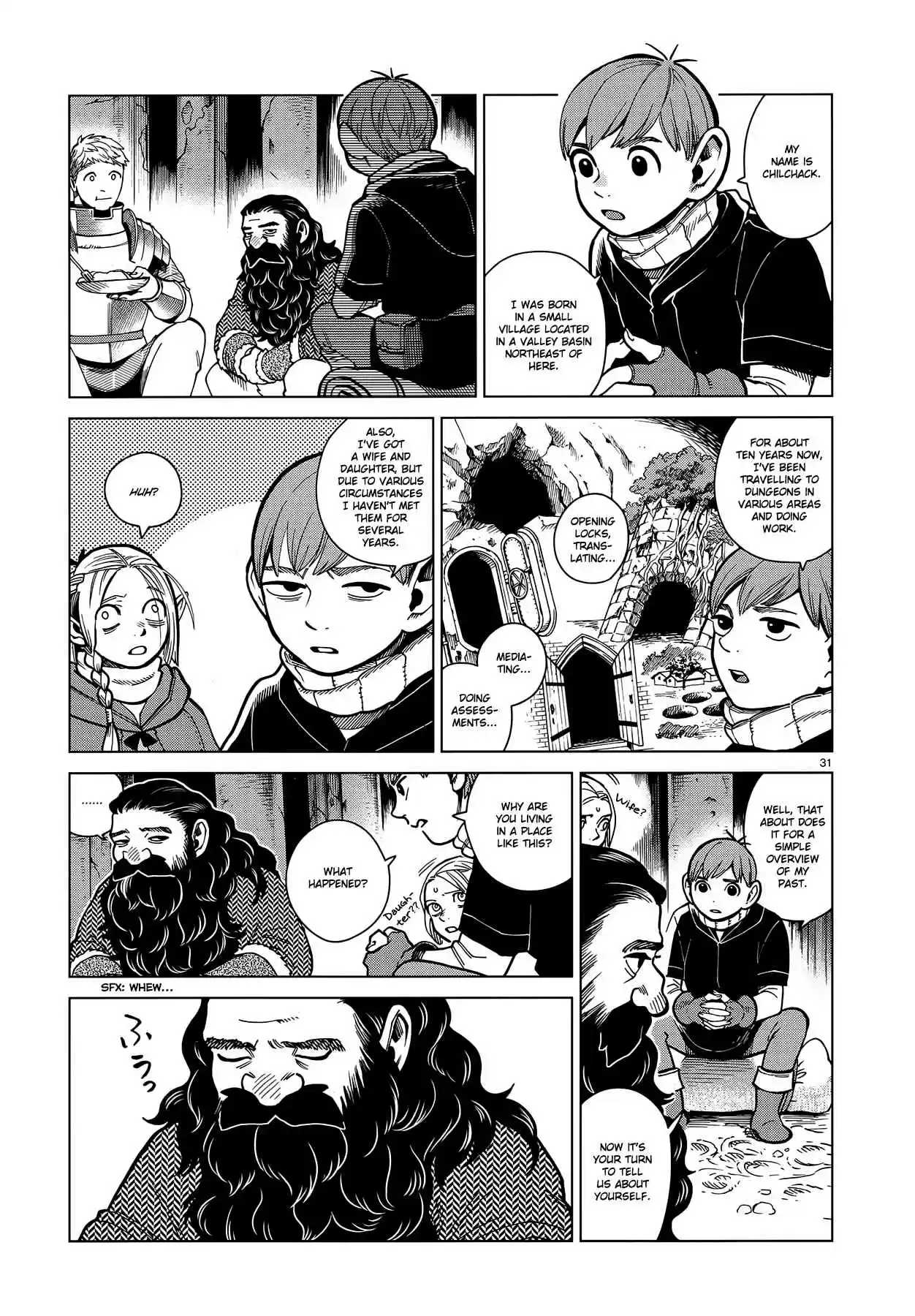 Dungeon Meshi Ch. 48 Familiar
