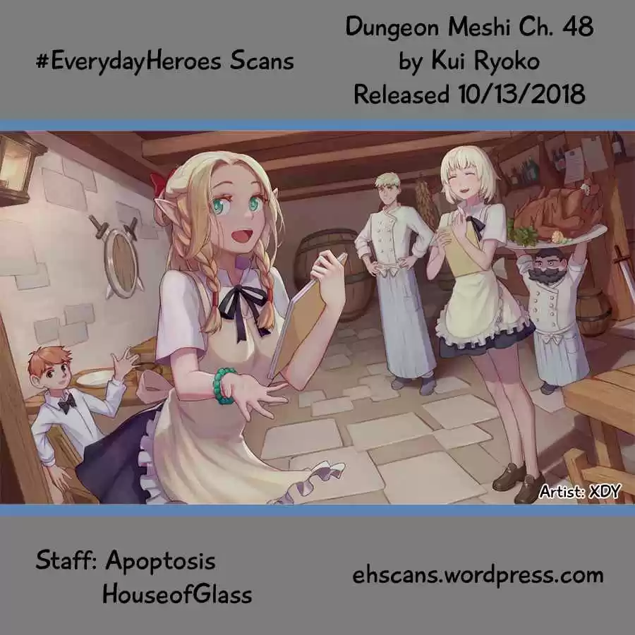 Dungeon Meshi Ch. 48 Familiar