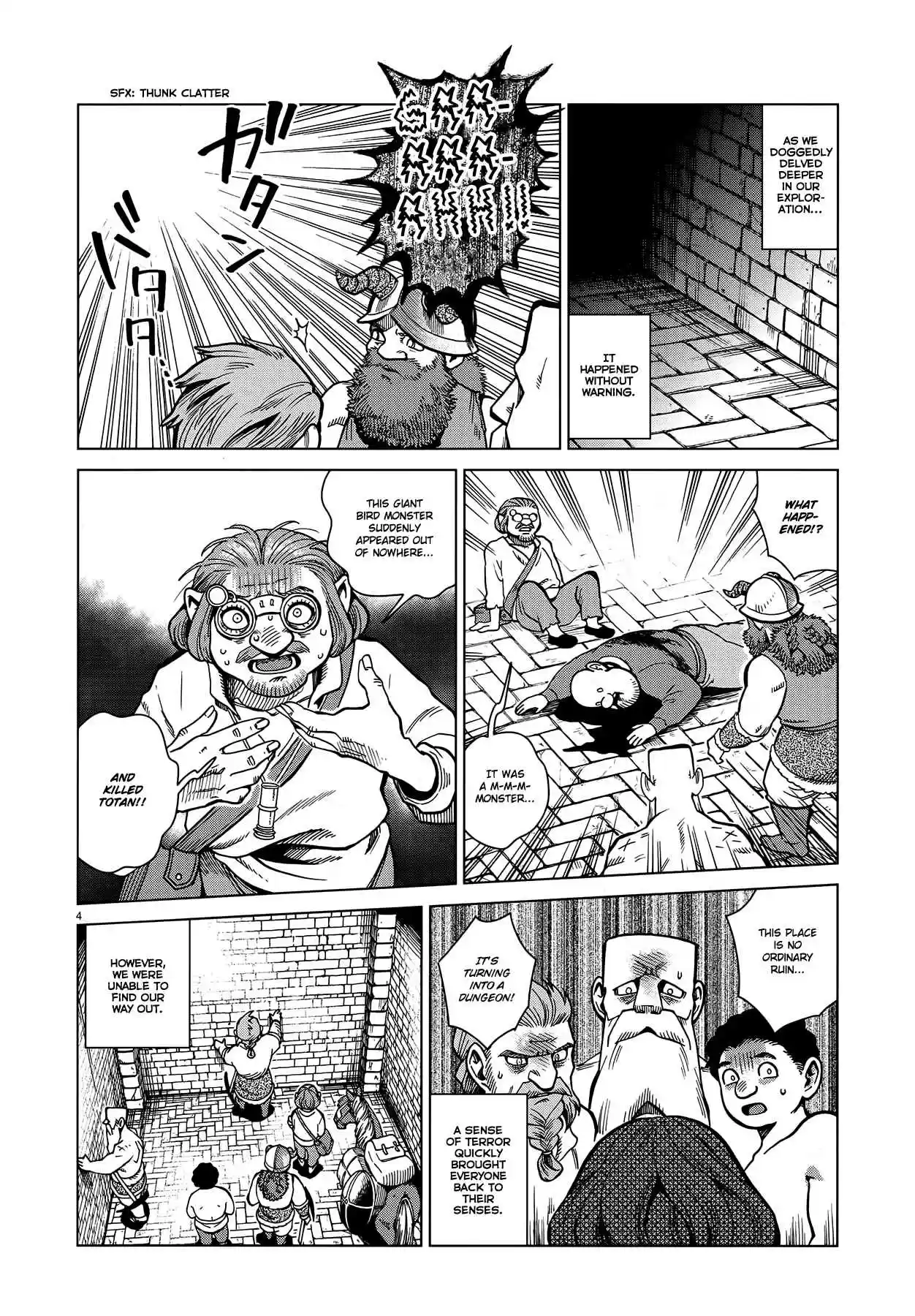 Dungeon Meshi Ch. 49 Griffin Soup
