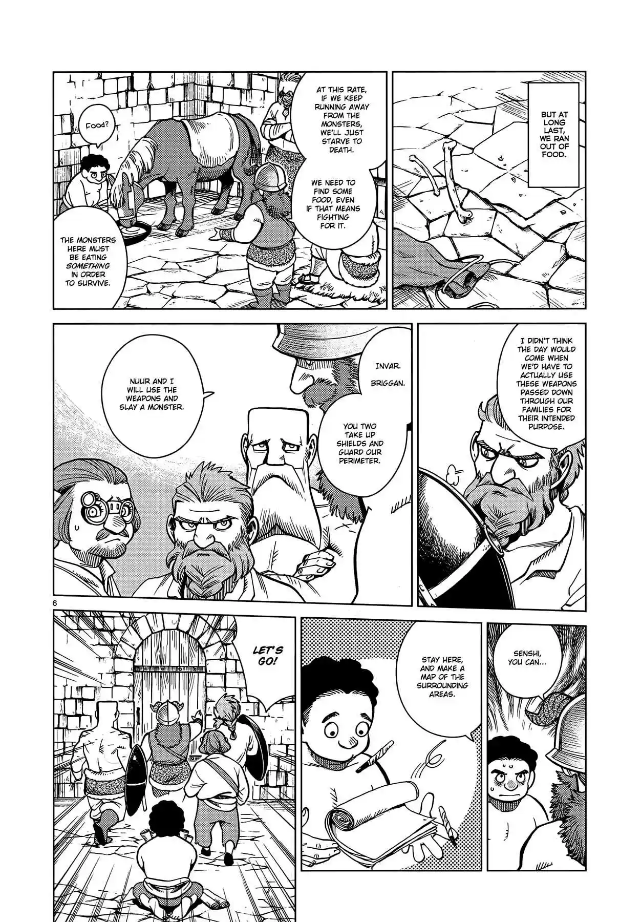 Dungeon Meshi Ch. 49 Griffin Soup