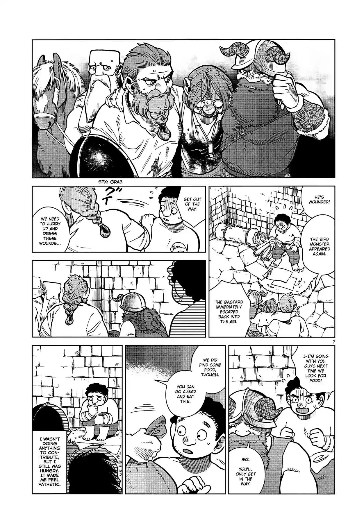 Dungeon Meshi Ch. 49 Griffin Soup