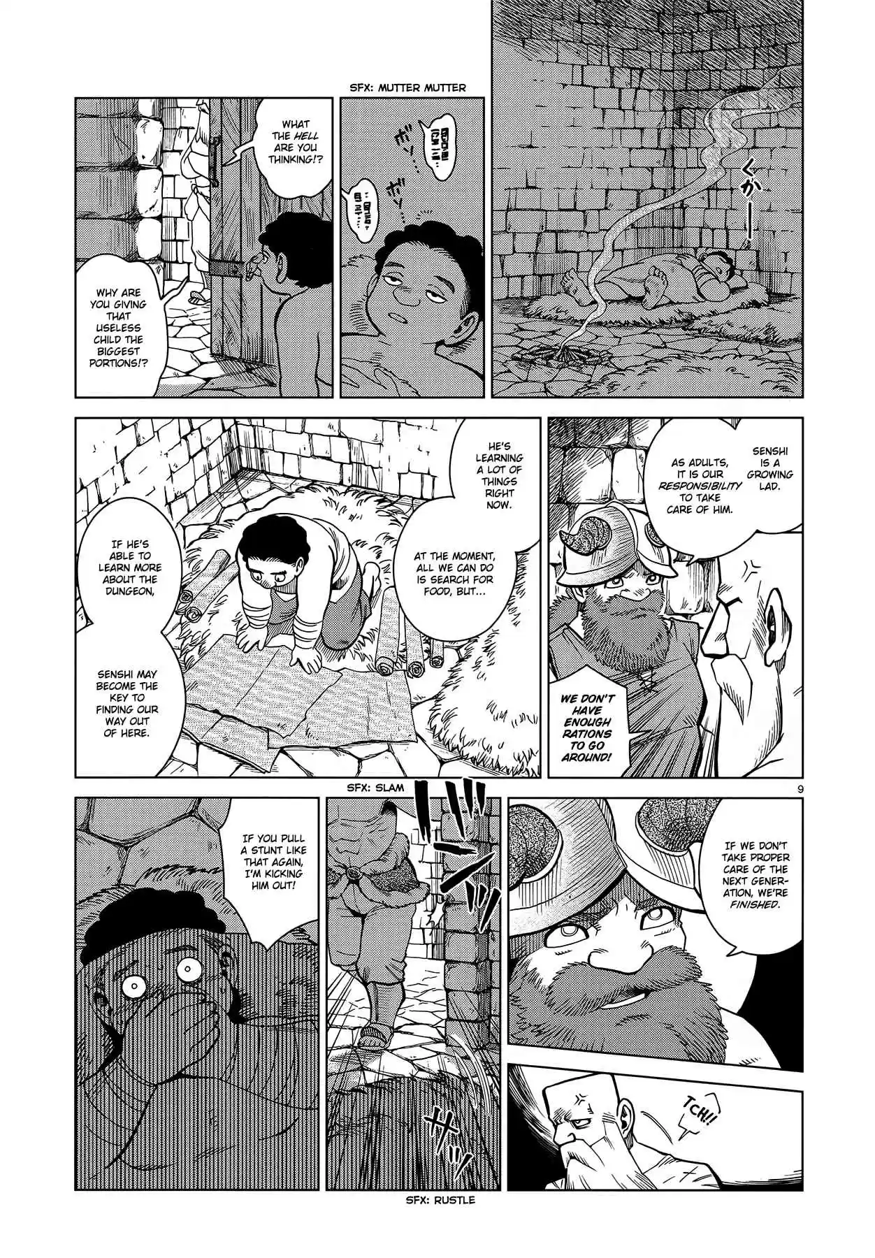 Dungeon Meshi Ch. 49 Griffin Soup