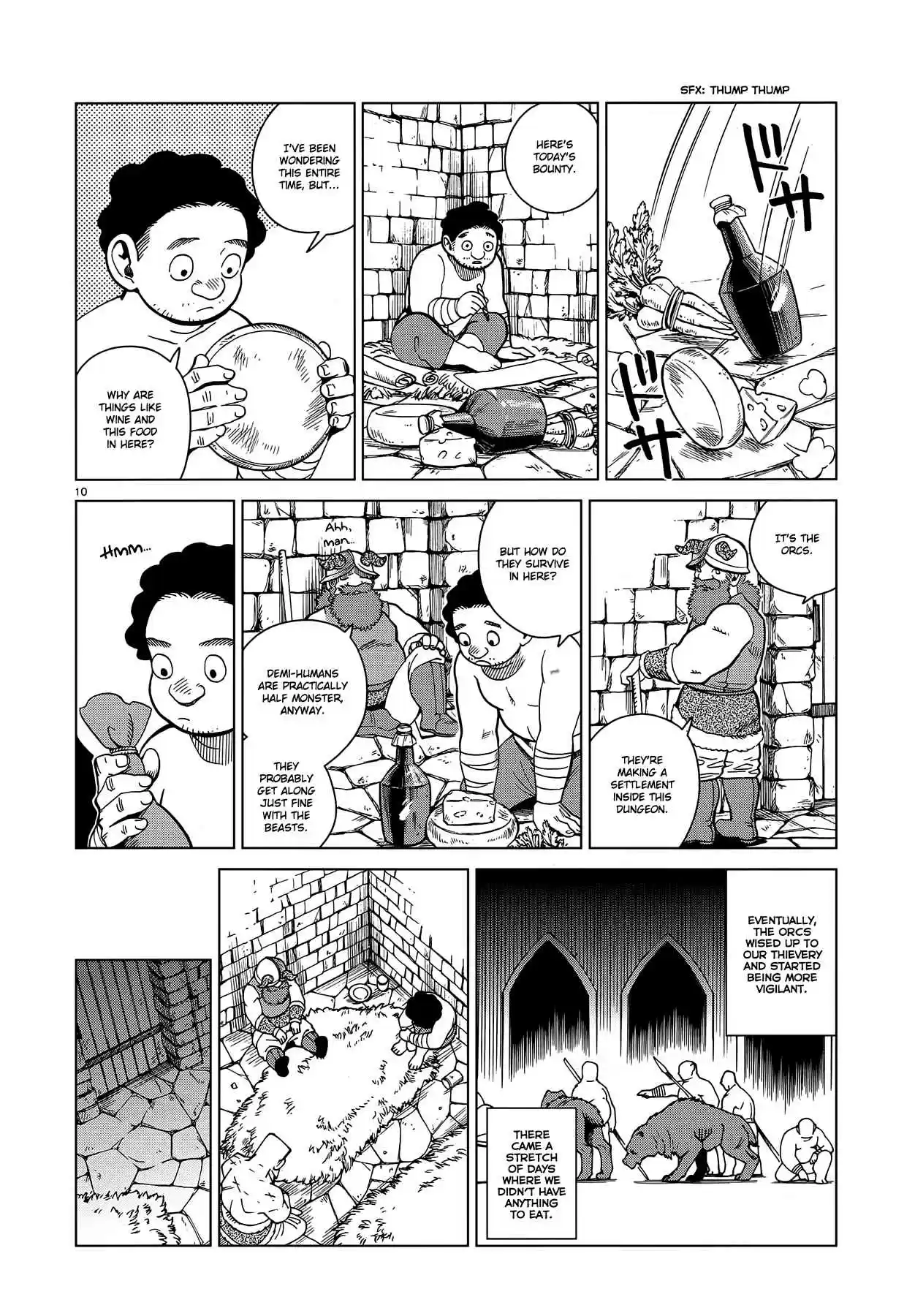 Dungeon Meshi Ch. 49 Griffin Soup