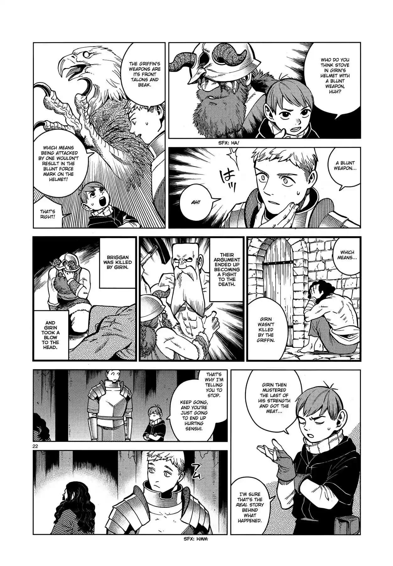 Dungeon Meshi Ch. 49 Griffin Soup