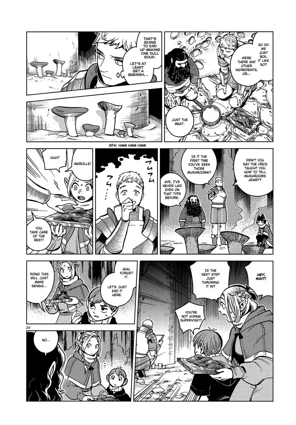 Dungeon Meshi Ch. 49 Griffin Soup