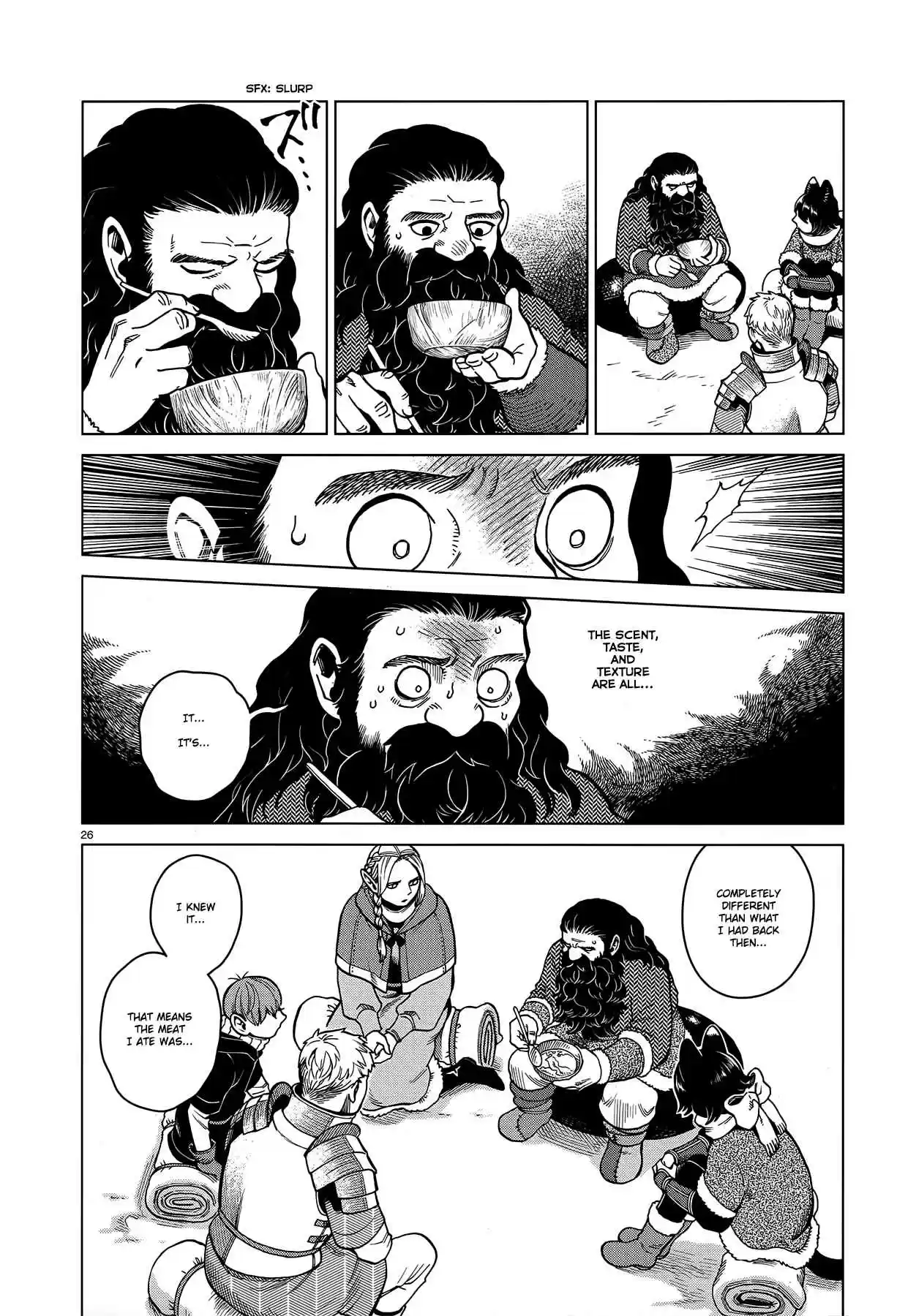 Dungeon Meshi Ch. 49 Griffin Soup