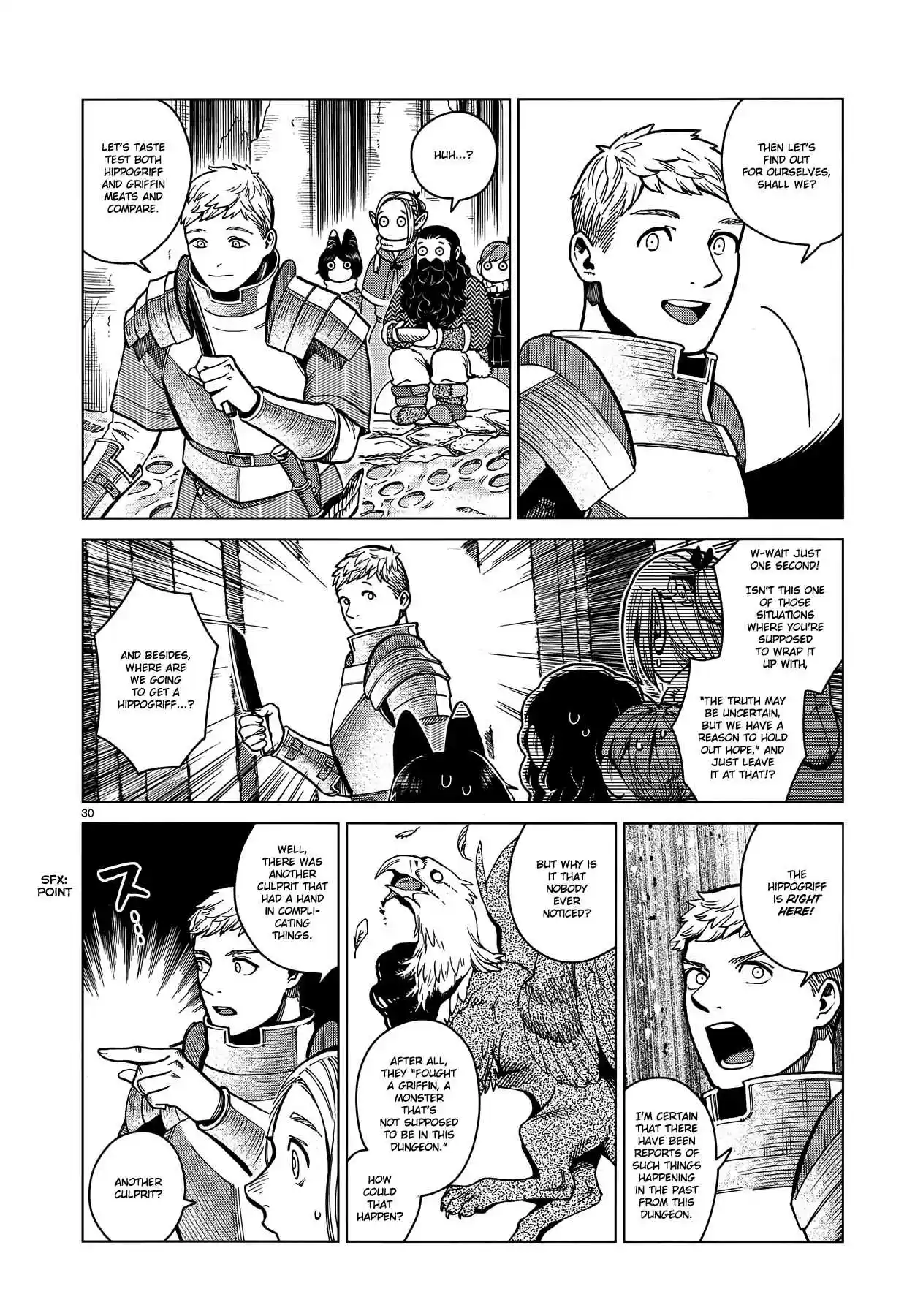 Dungeon Meshi Ch. 49 Griffin Soup
