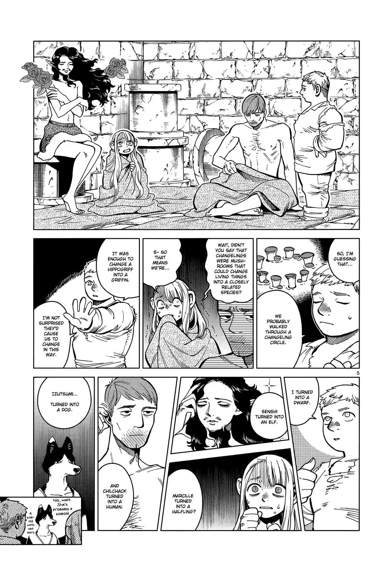 Dungeon Meshi Ch. 50 Dumplings
