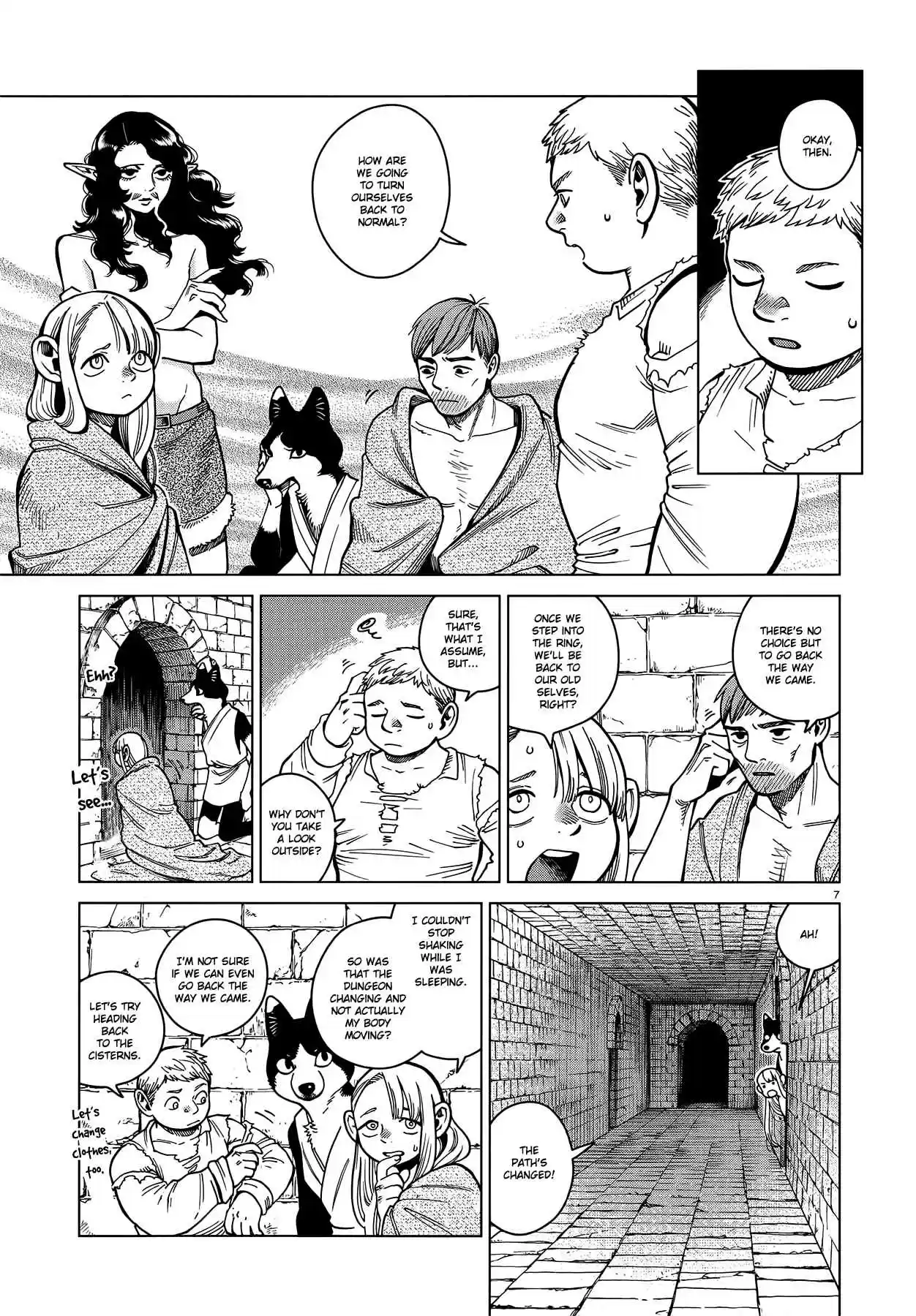 Dungeon Meshi Ch. 50 Dumplings