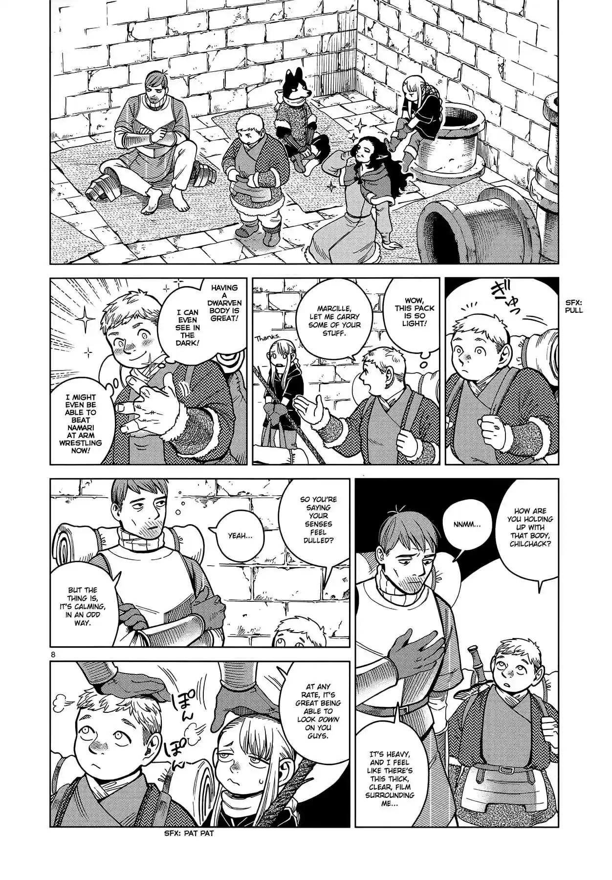 Dungeon Meshi Ch. 50 Dumplings