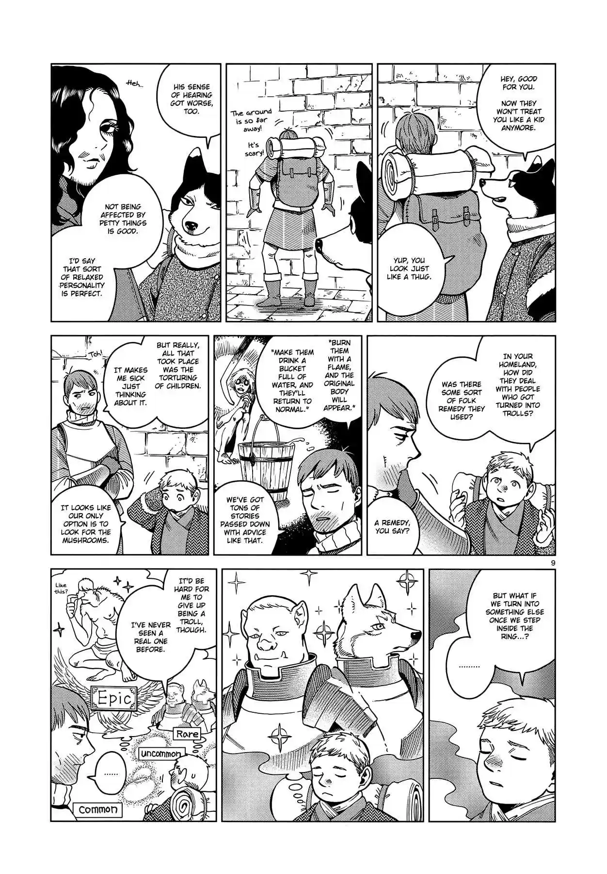 Dungeon Meshi Ch. 50 Dumplings
