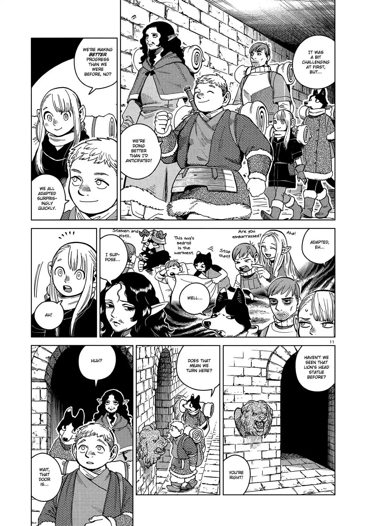 Dungeon Meshi Ch. 50 Dumplings