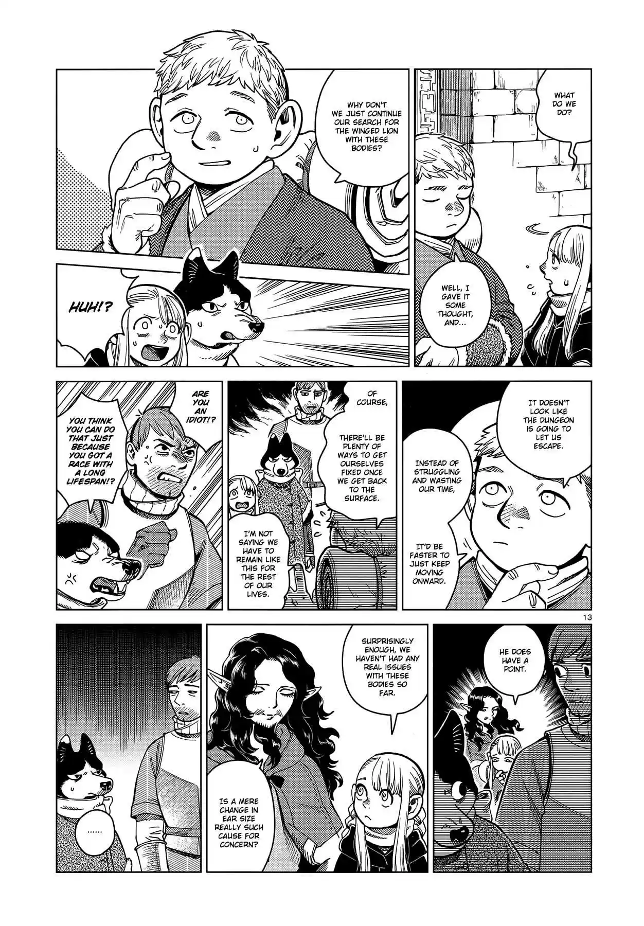 Dungeon Meshi Ch. 50 Dumplings