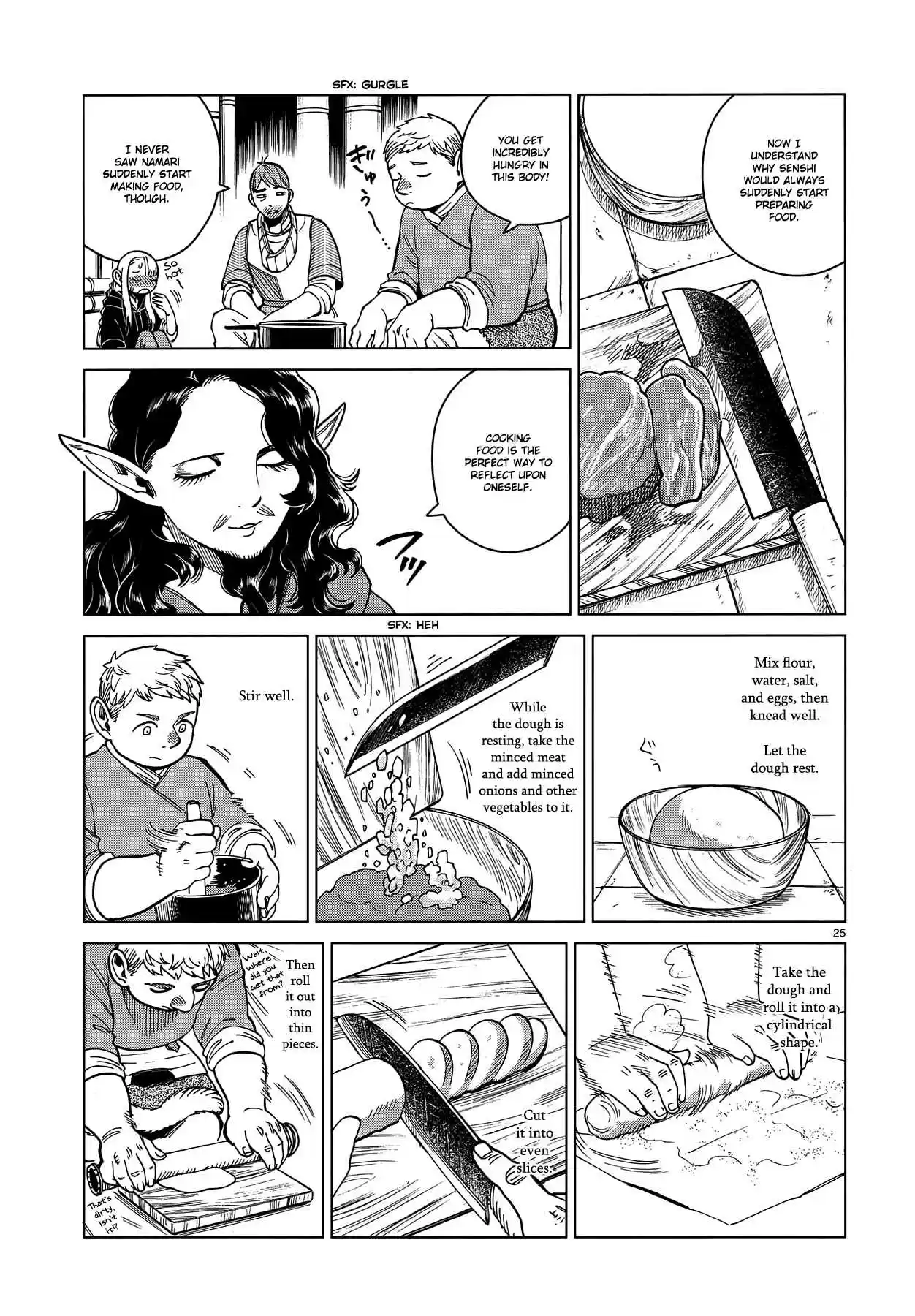 Dungeon Meshi Ch. 50 Dumplings