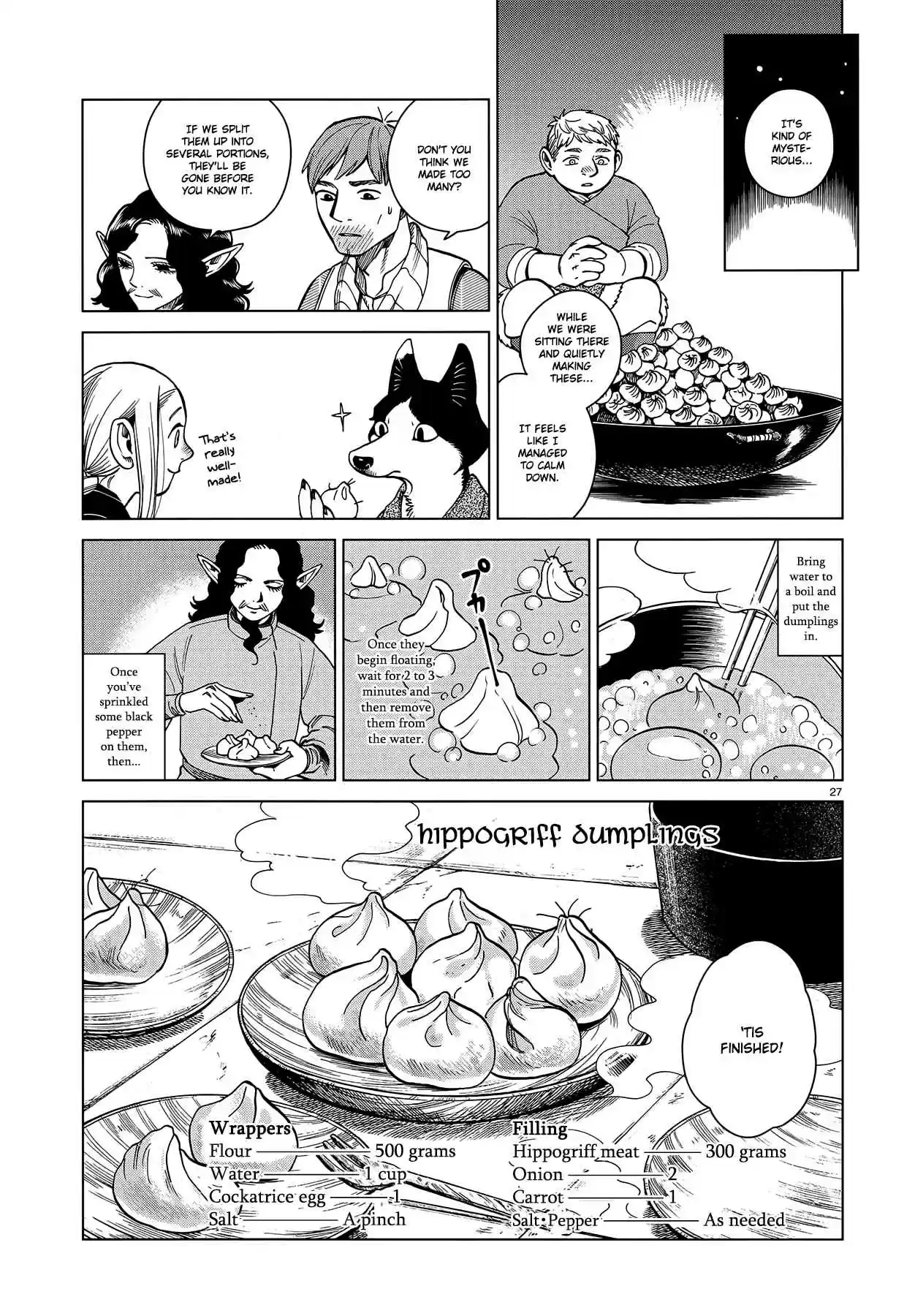Dungeon Meshi Ch. 50 Dumplings
