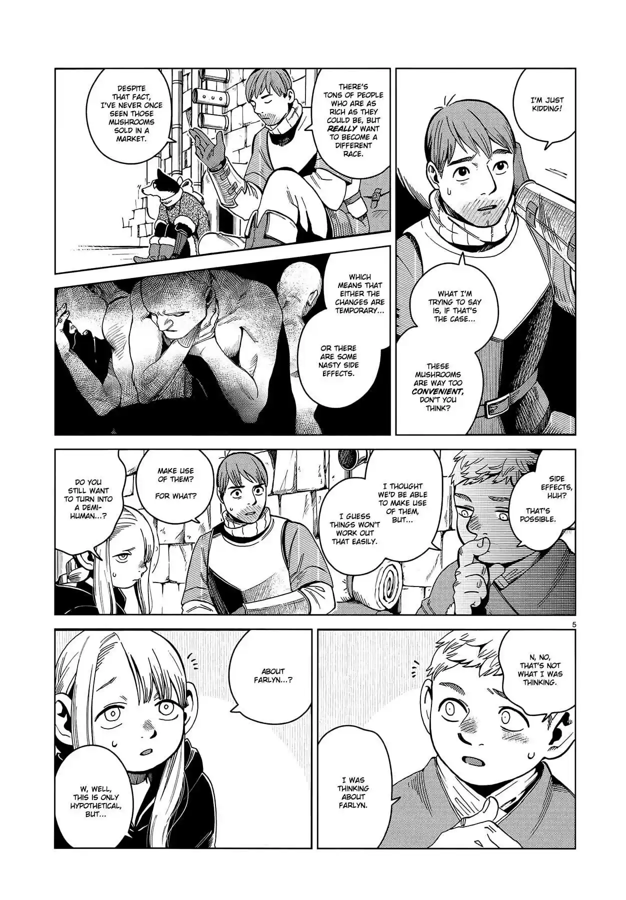 Dungeon Meshi Ch. 51 Dumplings II