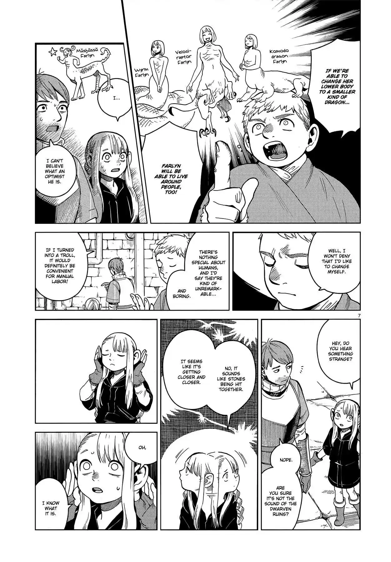 Dungeon Meshi Ch. 51 Dumplings II