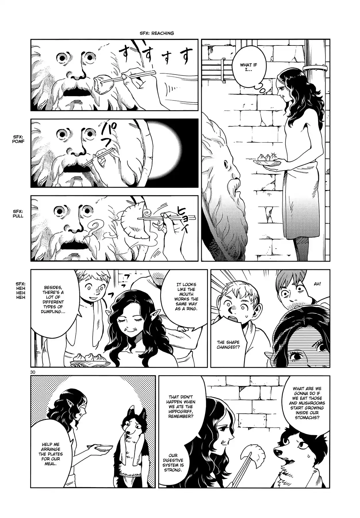 Dungeon Meshi Ch. 51 Dumplings II