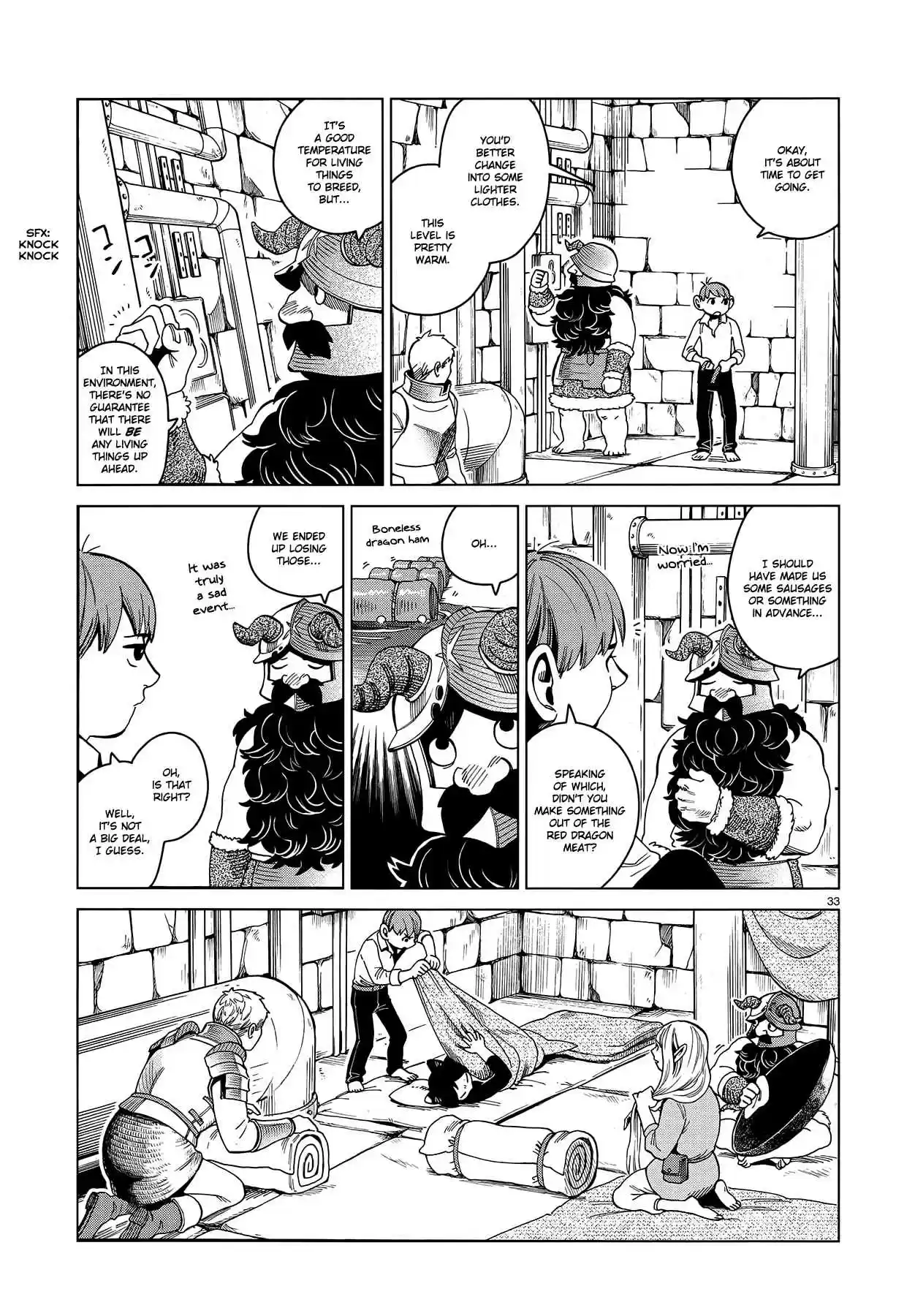 Dungeon Meshi Ch. 51 Dumplings II