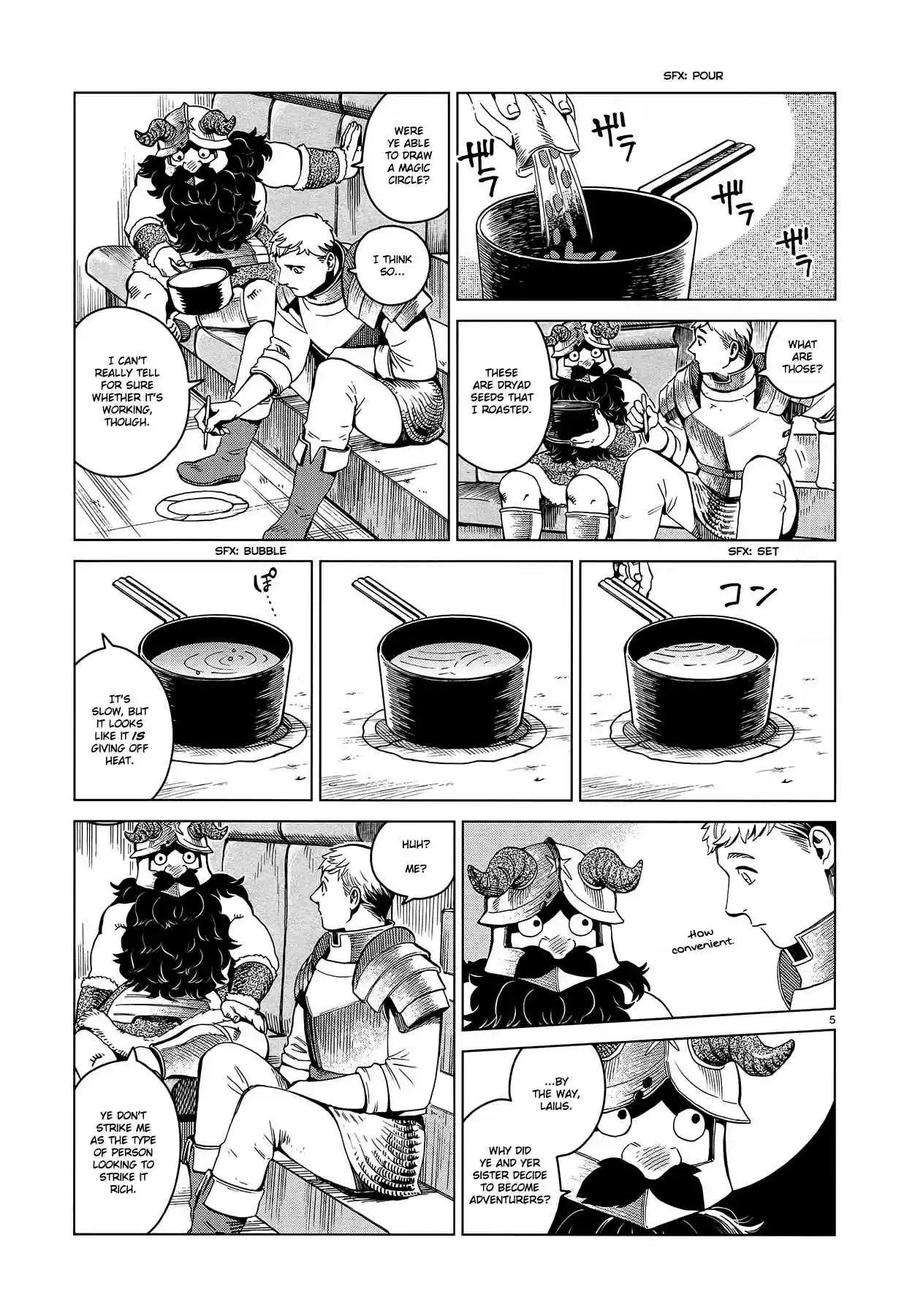 Dungeon Meshi Ch. 52 Bacon and Eggs