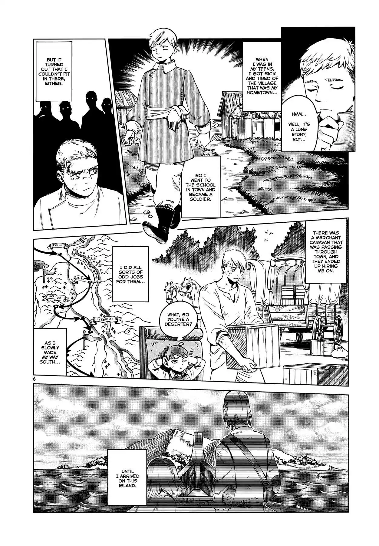 Dungeon Meshi Ch. 52 Bacon and Eggs