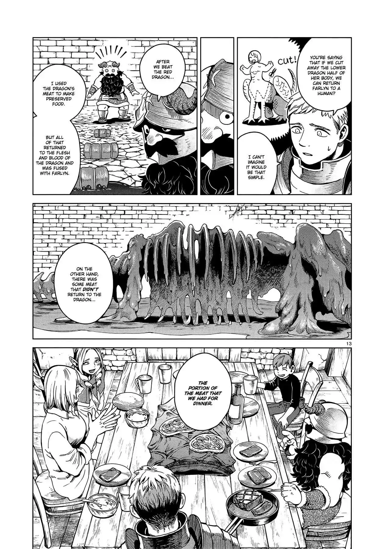 Dungeon Meshi Ch. 52 Bacon and Eggs