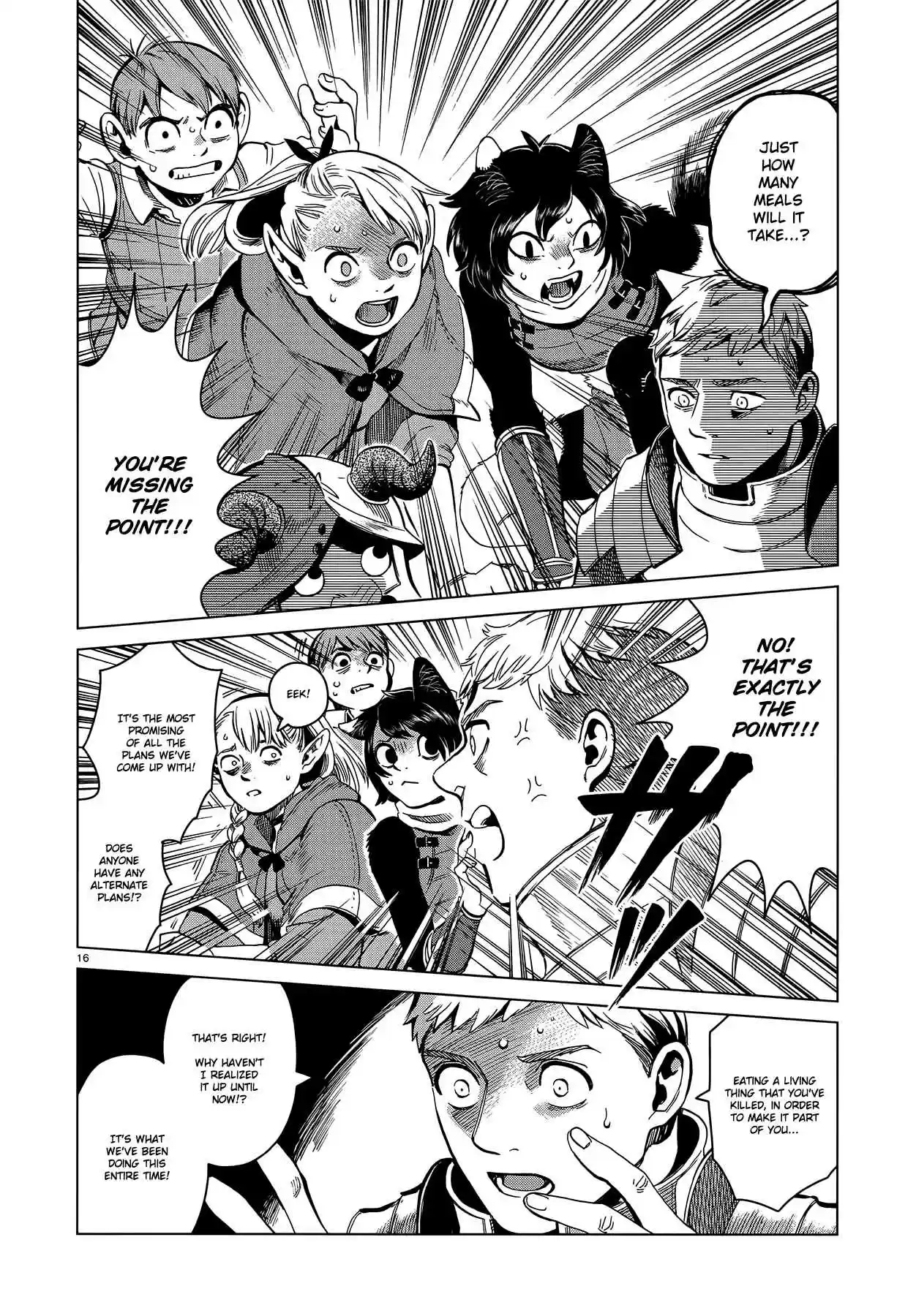 Dungeon Meshi Ch. 52 Bacon and Eggs