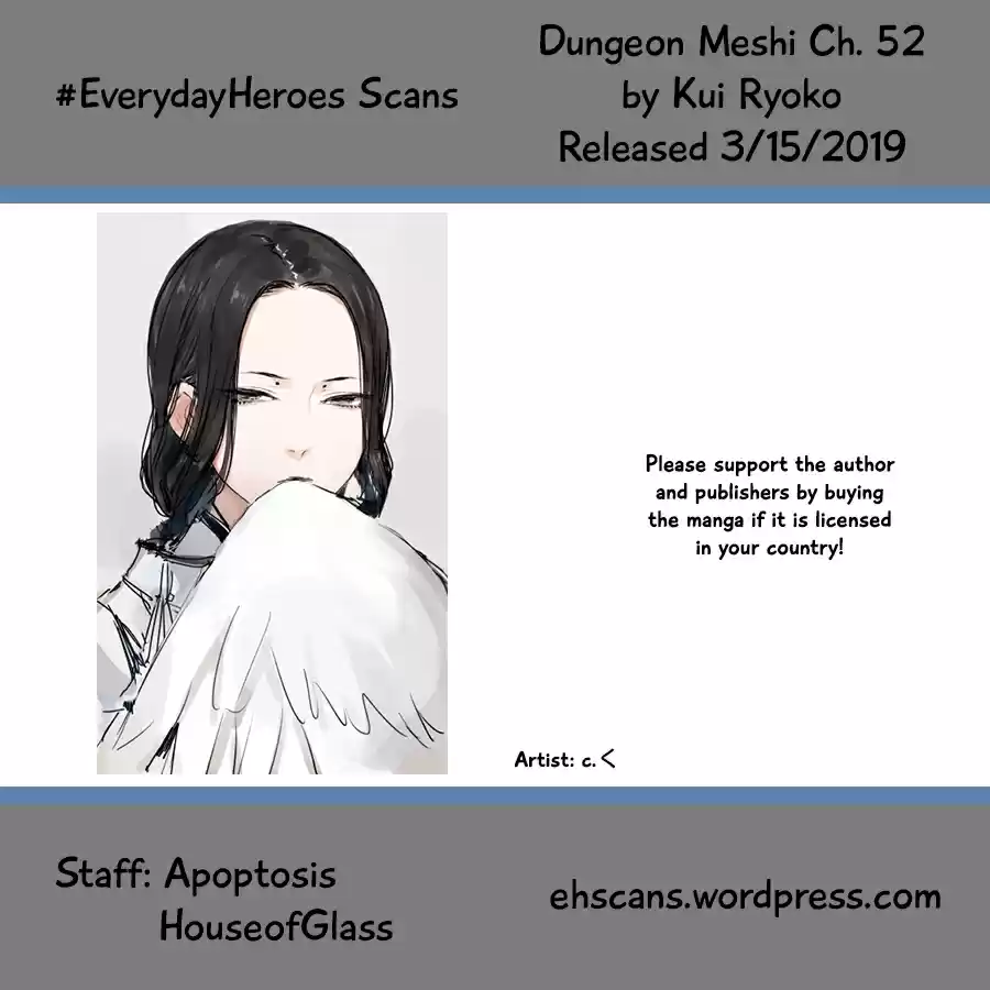 Dungeon Meshi Ch. 52 Bacon and Eggs