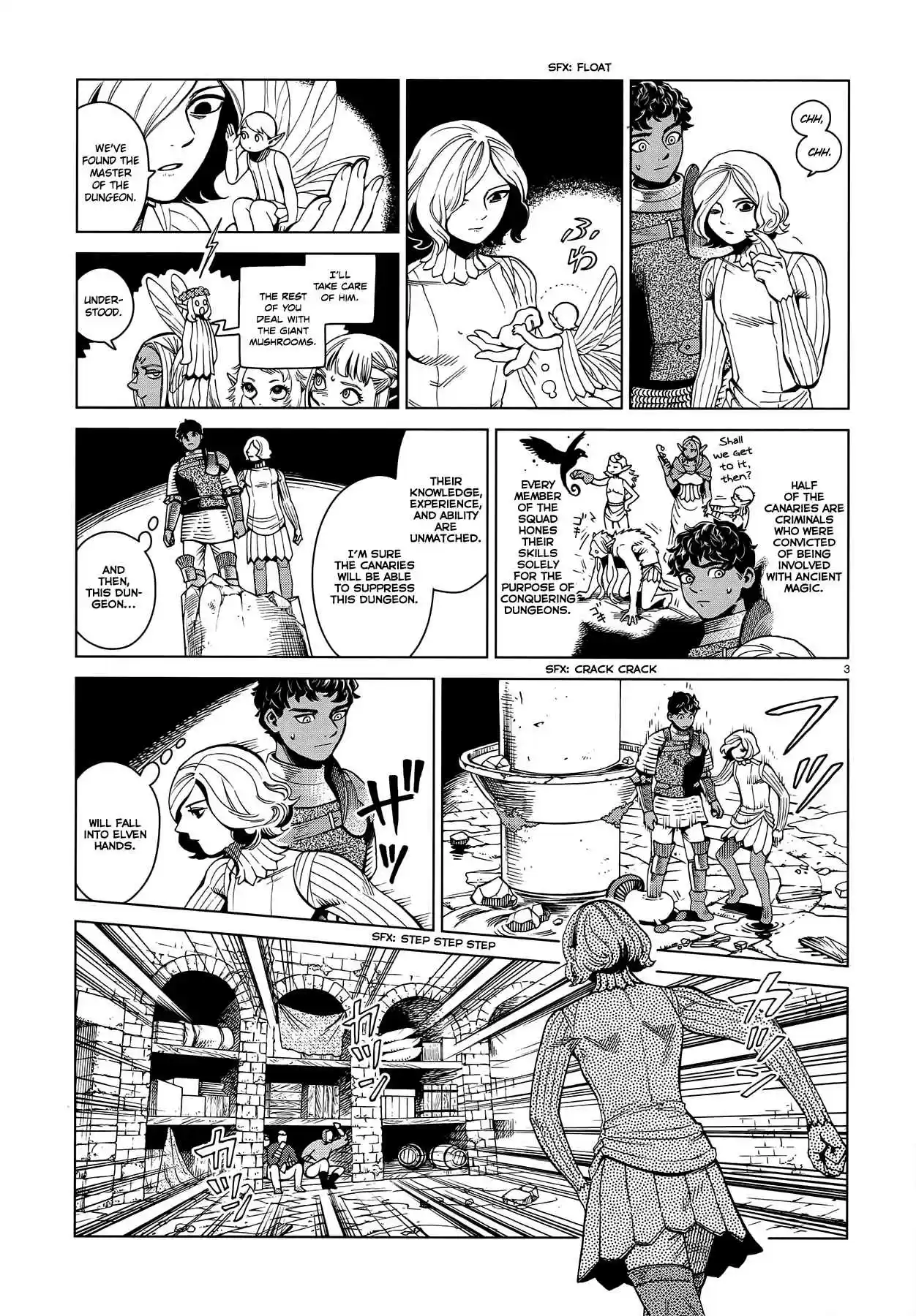 Dungeon Meshi Ch. 55 On the 1st Level, Part III